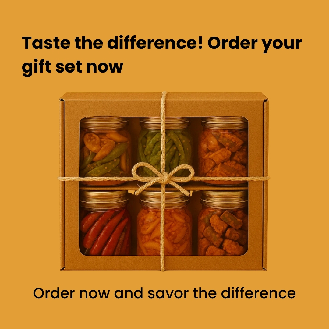 Give the gift of flavor this festive season! 🎁❤️ Our custom gift pack is here to make your celebrations extra special. Taste the difference and order yours today! #FestiveTreats #GiftOfFlavor #TasteTheDifference
