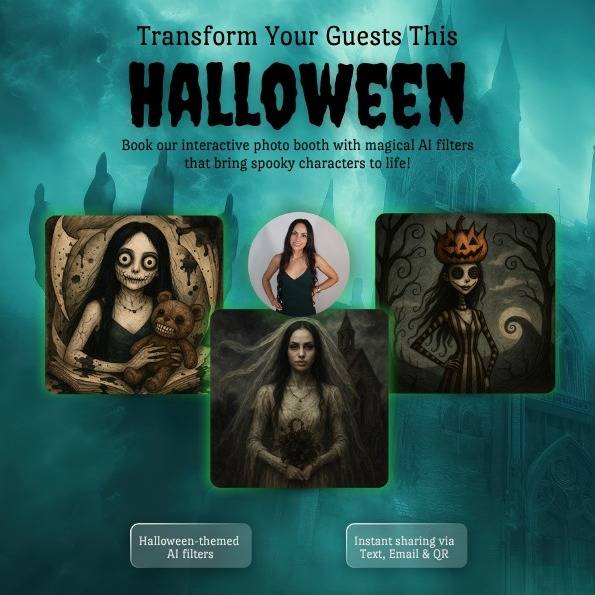 Are you ready for Halloween ?
Want us at your Halloween Event to capture all the fun.
Maybe our Ai booth to transform your guests into endless spooky characters
Don't forget to follow us for Specials and Deals 👉 @photoillustrated.com.au 👈
💥We have limited Halloween Booths Available !!💥
www.photoillustrated.com.au
#Halloween #halloween2025 #photoboothhirebrisbane #photoillustrated #brisbanephotoboothhire #brisbaneevents #brisbanevenue #eventplanner #brisbanepub #localbusiness #brisbane #cbd #partyideas #photoboothparty #endofyear #corporatevent #corporate #halloweenparty #eventideas #funideas #spooky #funtimes #whatsoninbrisbane #brisbaneevents