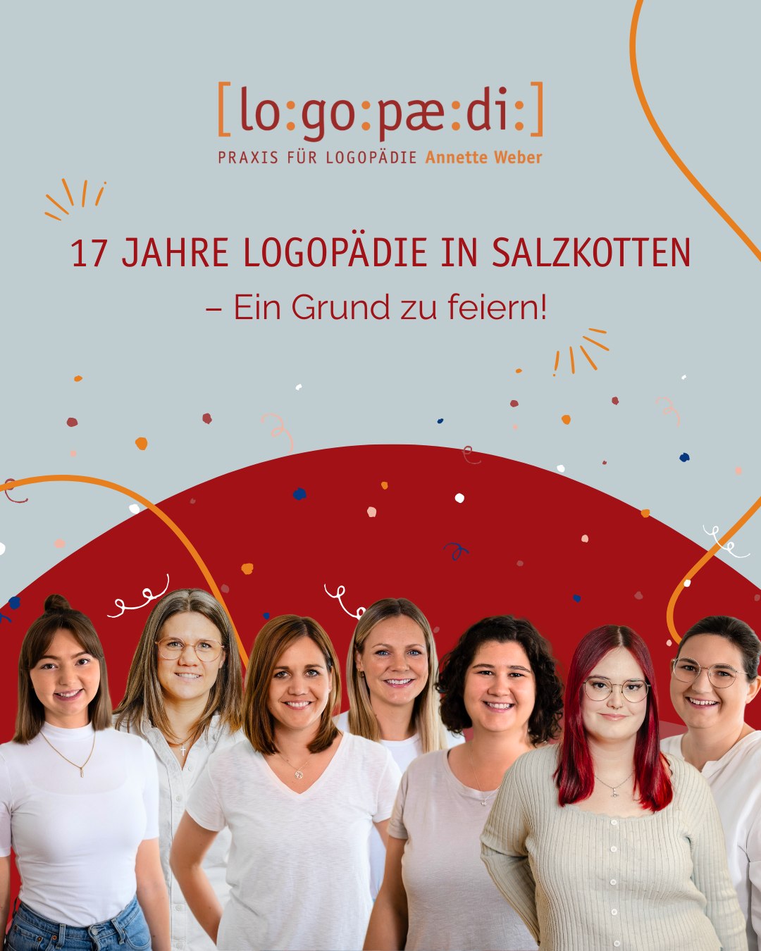 17 Jahre, 1000 Geschichten und noch viel vor! 🎉
Wir feiern unser Praxis-Jubiläum – und danken allen, die uns auf diesem Weg begleitet haben. 🤗
Am 15.10.2008 habe ich meine Praxis für Logopädie eröffnet und seitdem begleiten wir Menschen jeden Alters auf ihrem Weg zu klarer Sprache, sicherem Sprechen und mehr Selbstvertrauen.
In den letzten 17 Jahren durften wir so viele Geschichten erleben: Kinder, die ihre ersten Wörter selbstbewusst aussprechen, Jugendliche, die Hemmungen überwinden, Erwachsene, die ihre Stimme neu entdecken. Jede einzelne Begegnung hat unsere Arbeit bereichert und gezeigt: Therapie ist Beziehung – kein Rezept. 💛
Ein riesiges Dankeschön an alle Patient:innen, Familien und Kolleg:innen, die uns auf diesem Weg begleitet haben. Wir freuen uns auf viele weitere Jahre, in denen wir gemeinsam zuhören, fördern und Fortschritte feiern dürfen. ✨
Wir sind für euch da – heute, morgen und in den nächsten 17 Jahren!
#logopädie #logopädiesalzkotten #praxisannetteweber #logopädiepraxis #beziehung #therapie #vertrauen #jubiläum #annetteweber #salzkotten