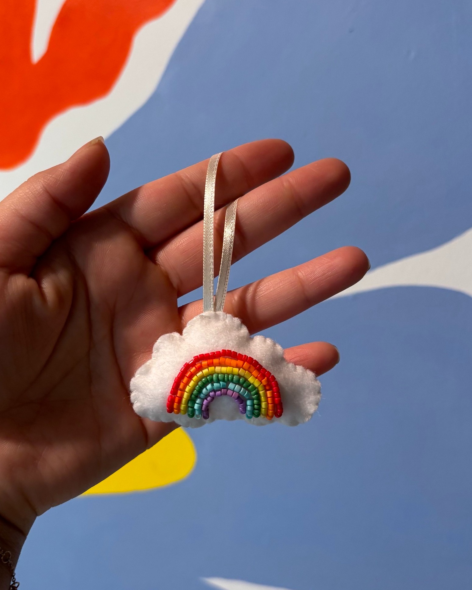 🌈 little rainbows for your tree 🌈 (or car, or window!)