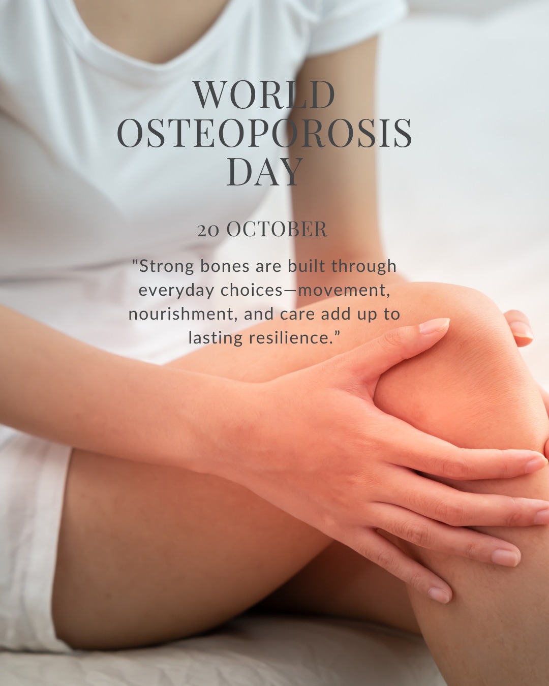 Osteoporosis is painful condition affecting many worldwide. Women post menopause are particularly susceptible to osteoporosis as they lose the protective properties of oestrogen post menopause if not on HRT.
When I hit menopause I requested a DEXA Scan from my GP. Thankfully the results were very good as I was exercising actively and lifting weights at the time.
Last year I had a minor injury to my ankle and used the opportunity to have another DEXA scan this time privately as I was curious to know if I had maintained my bone density. There had been sparodic episodes with no exercise and certainly I was not lifting heavy weights as I used to neither was I on HRT at the time. Again thankfully my results were in good range. Phew!
What can you do to protect your bones?
Eat a health diet including quality protein, vegetable and fruits and nuts and seeds.
If you consume dairy eat quality dairy, good cheese, organic full fat milk, and grass fed butter.
Move your body and lift heavy weights.
Ensure your Vitamin D levels are optimal and if you supplement with vitamin D and especially calcium supplement with Vitamin K2 also to ensure the calcium goes into your bones!
If you need help to put these strategies in place to support your bone health get in touch with me for a call to discuss your options.
#OsteoporosisDay #tipstopreventosteoporosis #healthylifestyle #healthydiet #nutritionosteoporosis #healthcoaching