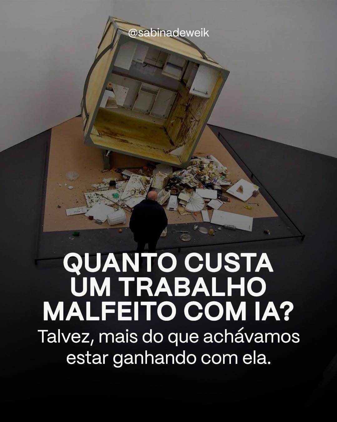 Trabalho mal feito com IA começa a custar caro para as empresas. ⚙️
O chamado AI Workslop, ou conteúdo malfeito por IA no ambiente de trabalho, está despontando como uma consequência cada vez mais custosa do uso sem visão crítica das novas tecnologias.
É o oposto da promessa de “trabalho aumentado pela IA”: aqui, a IA é usada de forma preguiçosa ou automática, resultando em um mar de mediocridade digital.
O novo desafio se apresenta de maneira clara: como usaremos a IA para realmente somar ao nosso trabalho?
Afinal, se o assunto é aumentar a produtividade e o nosso potencial enquanto trabalhadores, não podemos deixar de lado o que nos torna insubstituíveis: nossa capacidade de analisar e aplicar repertório com olhar humano. 🔎
#SabinaDeweik #tendencia #coolhunting #futuro #aiworkslop #aislop #tecnologia #trabalho #rotina