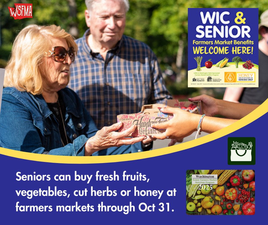 Remember, You can use your Senior FMNP until October 31st!! So get down to the Market and get those great Fruits, Veggies, and HONEY! Don't let your benefits go unused. Find us outside @pybuspublicmarket for the next 2 Saturdays. #UseYourBenefits #FarmFreshisBest #ThankYouWSFMA #FarmOn #Marketlife with @solaritycreditunion