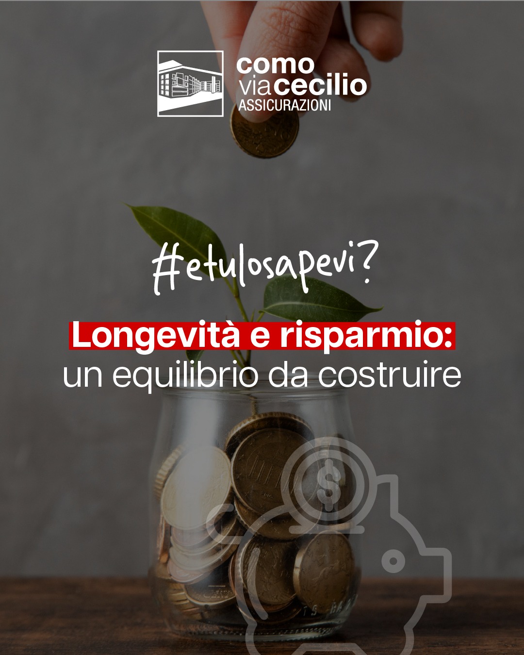 📉📈 "Longevità e risparmio: un equilibrio da costruire" 🔑
Il Salone del Risparmio 2025 ha evidenziato temi cruciali per il futuro finanziario come il progresso digitale, la longevità e il capitale paziente.
Gli italiani sono risparmiatori, ma sempre più orientati a investire consapevolmente. Il 70% non vede più la liquidità come garanzia di sicurezza 💡
Il nostro post della rubrica #etulosapevi? esplora le dinamiche di questo cambiamento e l'importanza di bilanciare protezione e investimento per una longevità finanziaria sostenibile.
#Generalicomoviacecilio #Generalicomo #Assicurazioni #Partnerdivita #Piùdiunlavoro