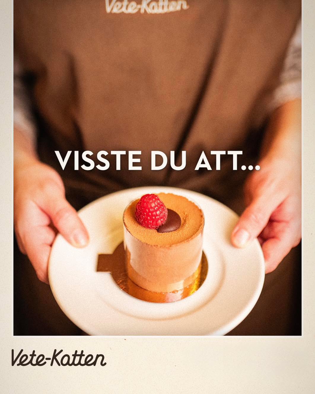 Hos oss på Vete-Katten finns det självklart goda alternativ för dig som vill mumsa utan socker. Som till exempel vår Mira bakelse.🤍