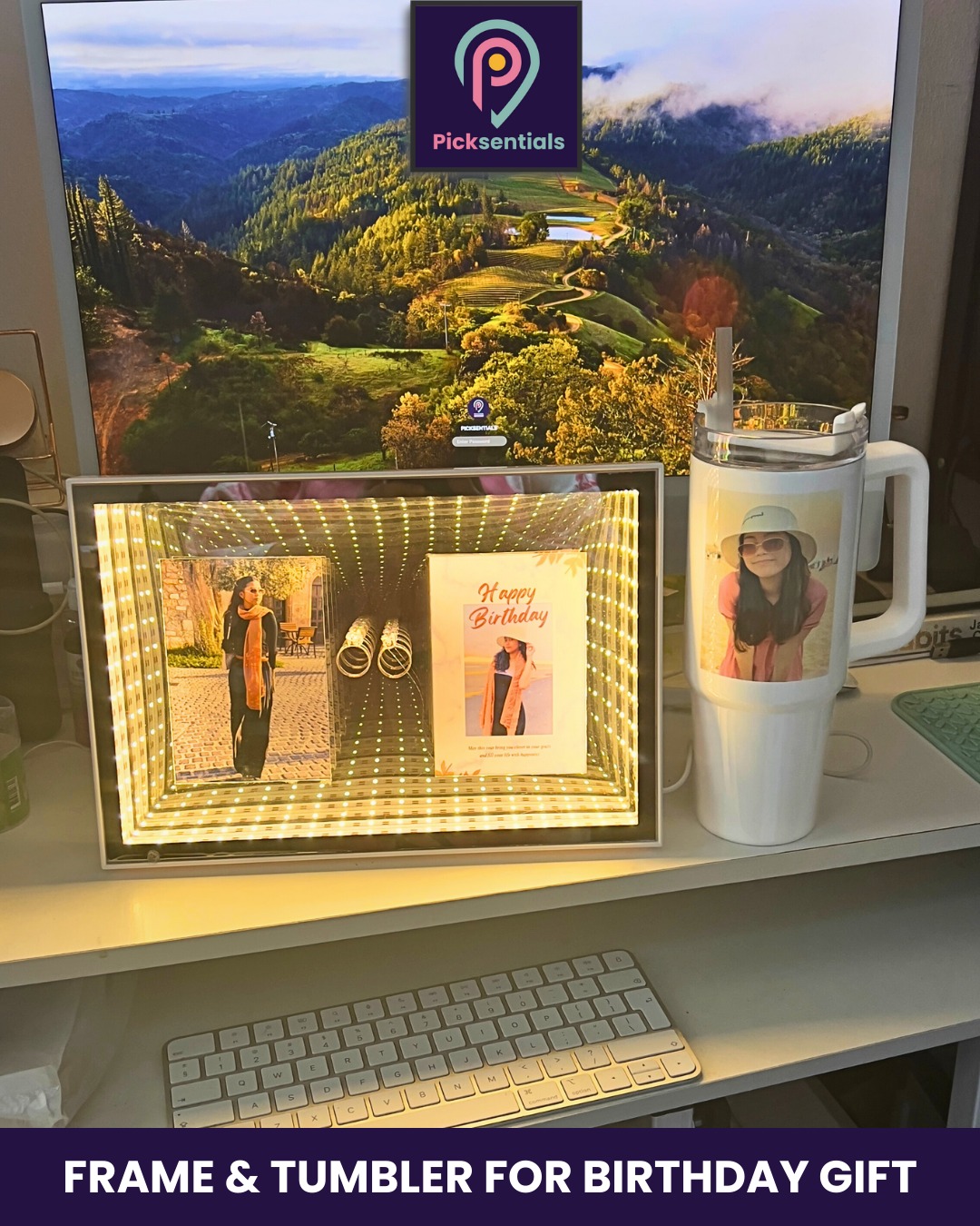 🎉 A Gift Made with Thought and Heart
We created this custom frame and tumbler set as a birthday gift — personalized with love and designed to make someone’s special day even more memorable. A perfect mix of something to display and something to use every day.
🖼️ Personalized photo frame
🥤 Custom tumbler with name or design
🎁 Gift-ready and fully customizable
🎯 Perfect for birthdays, milestones, or heartfelt surprises
📩 Want to give a personalized gift that stands out? Let’s design your frame and tumbler set today.
🌐 www.picksentials.com
| WhatsApp +971 50 583 5389
#picksentials #customgift #birthdaygift #frameandtumbler #personalizedgifts #giftideasuae #customprintuae #uaedesigners #birthdaypresent #madefromtheheart