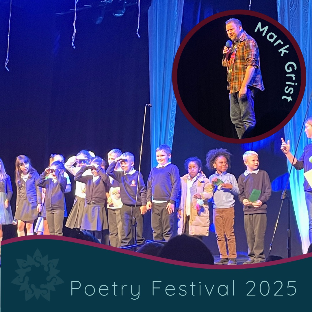 🌟 Poetry Festival 2025 🌟
Some of our talented Class 3EA pupils performed “Fall Down Three Times, Get Up Four” by Joseph Coelho at the Poetry Festival last week, held at @the_cresset and organised by the @literacy_trust.
We were also lucky enough to be inspired at the start of the day by poet Mark Grist, before enjoying incredible performances from lots of other schools. 🎤📚
A huge well done to everyone who took part — you made us so proud! 💫
.
.
.
#performance #courgeousbehaviour #markgrist #thecressettheatre #NationalLiteracyTrust #year3 #poetry #stjohns