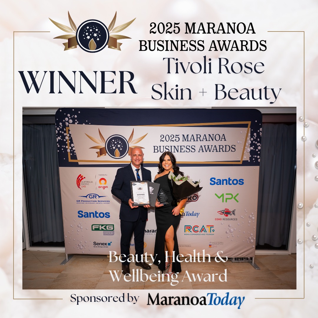 Congratulations to Tivoli Rose Skin + Beauty winners of the Beauty, Health & Wellbeing Award at the 2025 Maranoa Business Awards.
RCAT extends its sincere thanks to Maranoa Today for their sponsorship for this award and support for business in our region.
@tivolirosebeauty
#MaranoaBusinessAwards #RCAT #CelebratingLocalBusiness #CustomerServiceExcellence