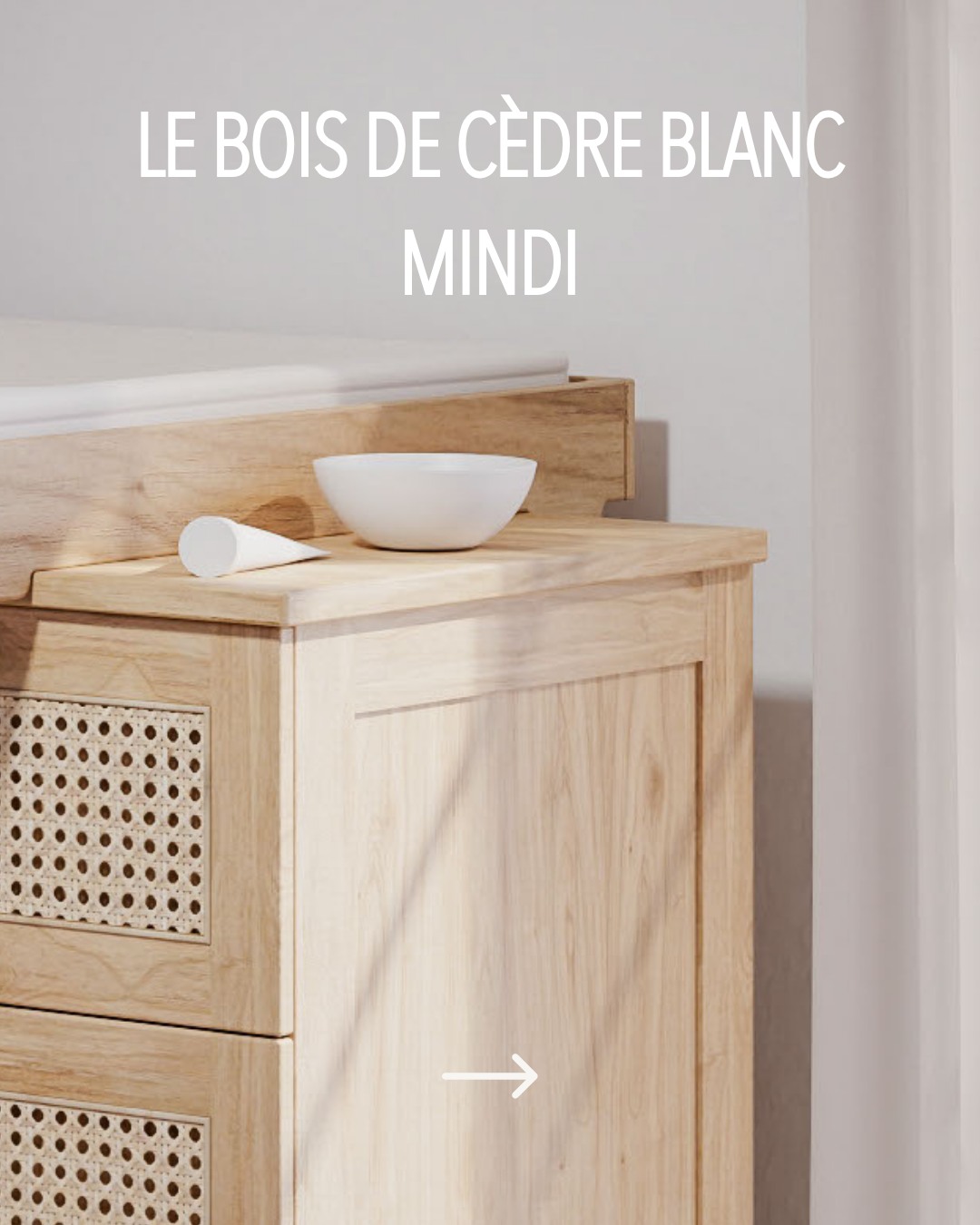 Le bois qui accompagne bébé, le cèdre blanc Mindi 🪵
Nous misons sur des matériaux élégants et durables pour accompagner bébé au quotidien.
Le cèdre blanc Mindi résiste naturellement aux parasites et aux champignons, tout en restant léger et agréable au toucher.
💡 Notre astuce : un simple chiffon doux suffit pour dépoussiérer vos meubles et préserver leur beauté naturelle.
Des meubles naturels qui allient esthétique, sécurité et praticité ! C’est ça aussi, Théo Bébé ✨
👉 Découvrez nos produits sur : www.theo-bebe.fr
#theobebe #conseilsparents #chambrebebe #meublesbebe #boisnaturel #mobilierdurable #parentserein #astucesparents #chambremariéla #bebebienchezsoi