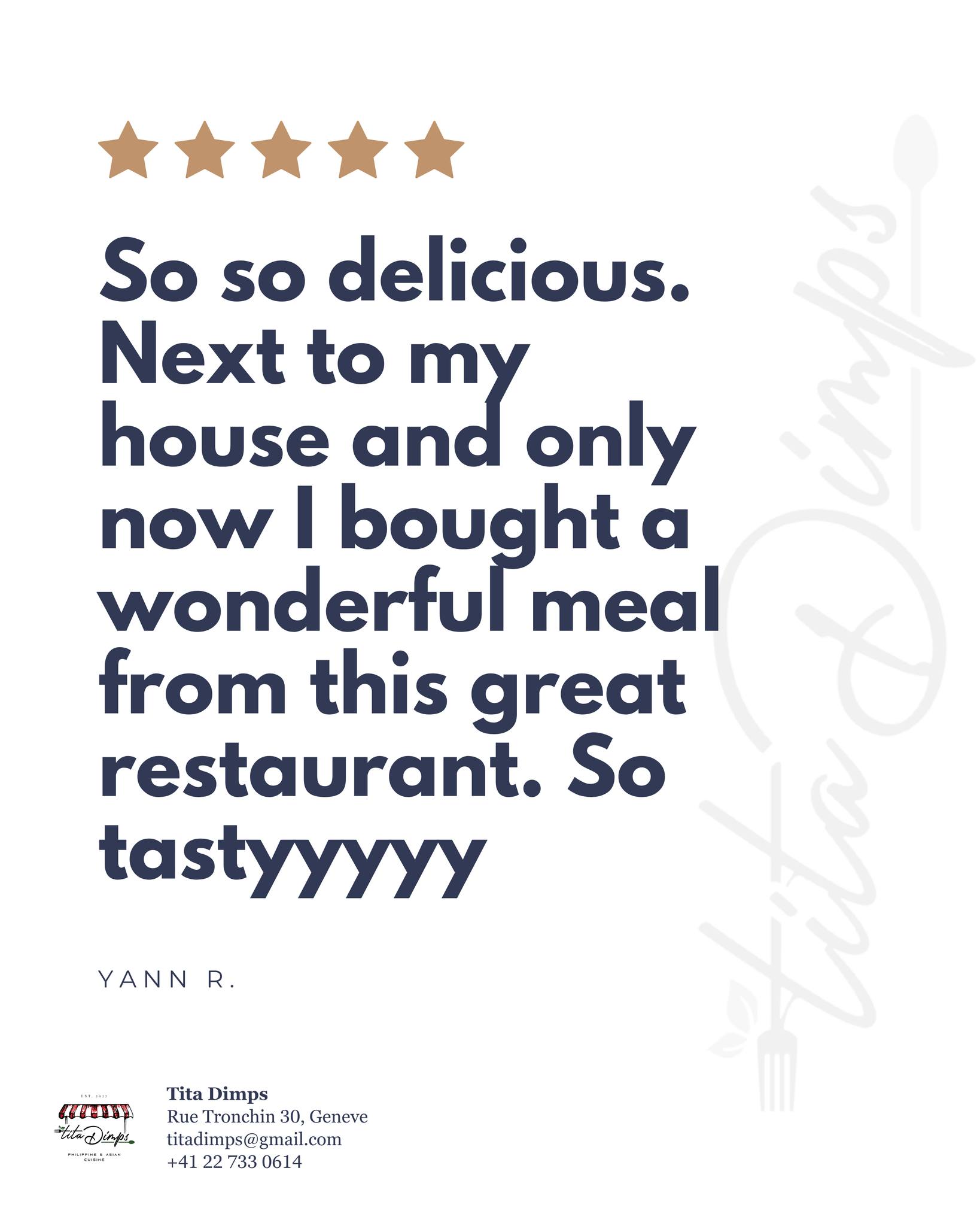 We’re so happy you enjoyed your visit! Hope to see you again soon. 🌸
Tried our food recently? Let us know what you think on Google 💬