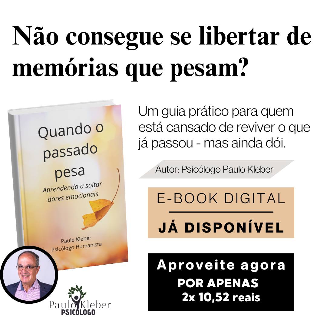 Quero ajudar o maior número de pessoas a se libertarem de dores emocionais e viverem felizes. Meu ebook "Quando o passado pesa" vai conduzir você a se libertar de dores emocionais.
Clique no link da bio e adquira com preço promocional.
Você também pode presentear alguém que merece se libertar de traumas do passado.
Psicólogo Paulo Kleber - CRP: 16/9214
.
.
#terapiaonline #psicologiaonline #atendimentoonline #psicologoonline #psicologiaporvideo #psicoterapiaonline #psicologoparabrasileiros #brasileiroseuropa #terapianoeexterior #atendimentohumanizado
#psicologiaclinica #psicoterapia #autoconhecimento #saudemental #terapiaparatodos #acolhimentoemocional #psicologohumanista #escutaterapeutica #psicologiaparatodos #cuidardementesaudavel
#paulokleberdutra #ebook #ebooks