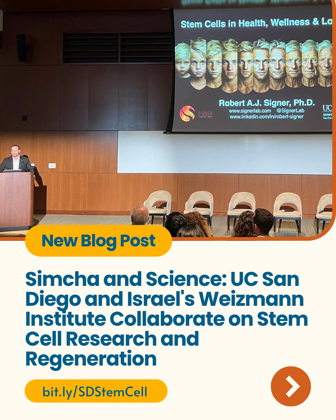 On October 15th, UC San Diego hosted researchers from Israel’s Weizmann Institute for a collaborative workshop on stem cell research and regeneration.
Together, they explored how science — like community — can foster renewal and resilience.
🧬 Read more in our latest blog: https://bit.ly/SDStemCell