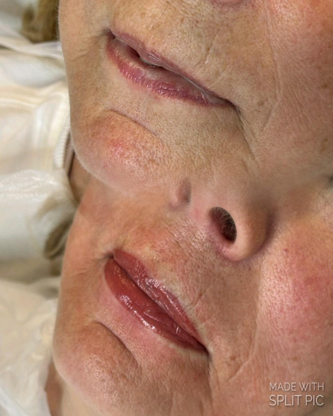 Lip blush 😍 this is a great treatment for defining the lip shape and adding a splash of colour 💋