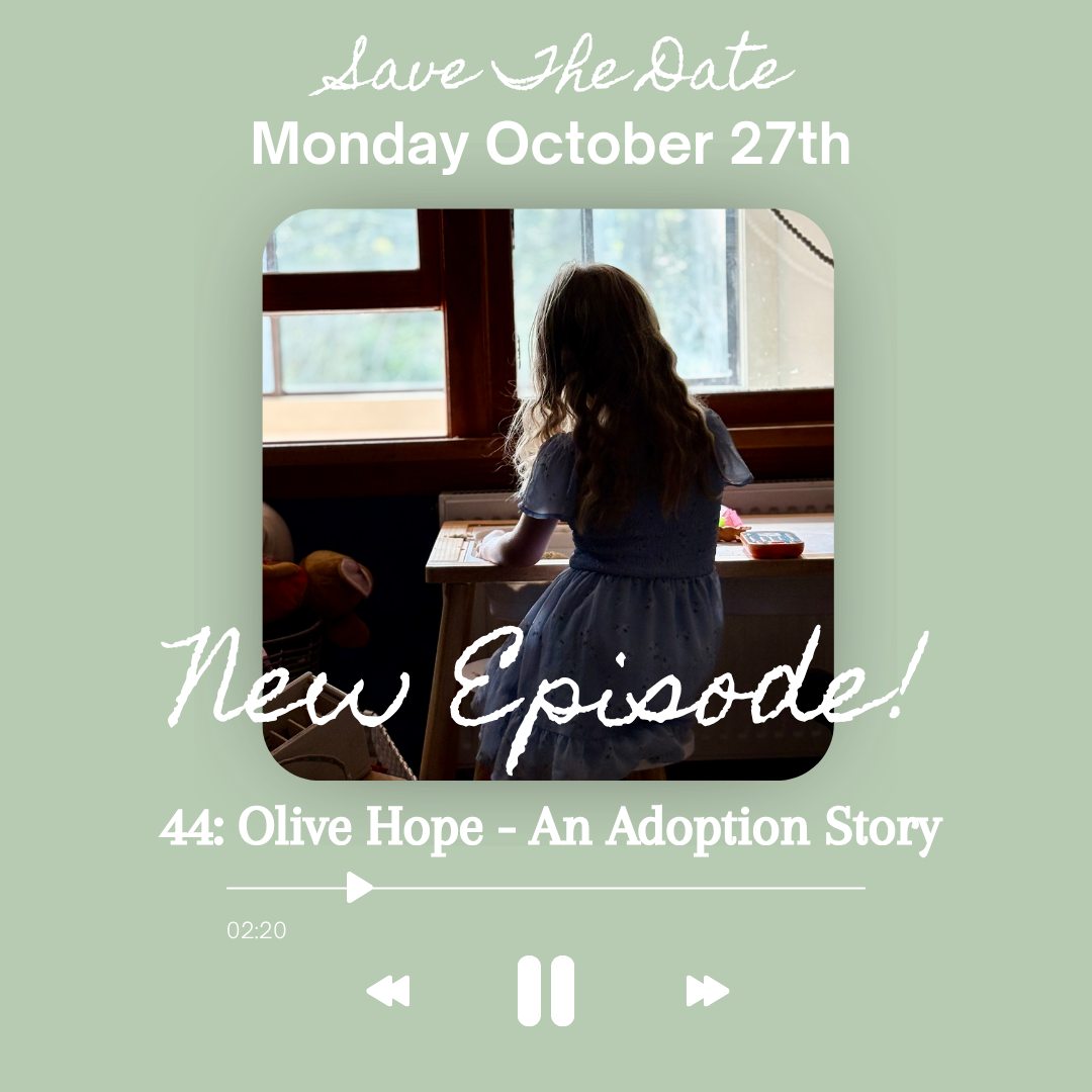 We are delaying our Saturday episode to release a special episode featuring our yongest daughters adoption story on her official adoption day Monday, October 27th. Join us this coming Monday on the Grace Raised Podcast to hear our families story and the introduction to our newest addition.