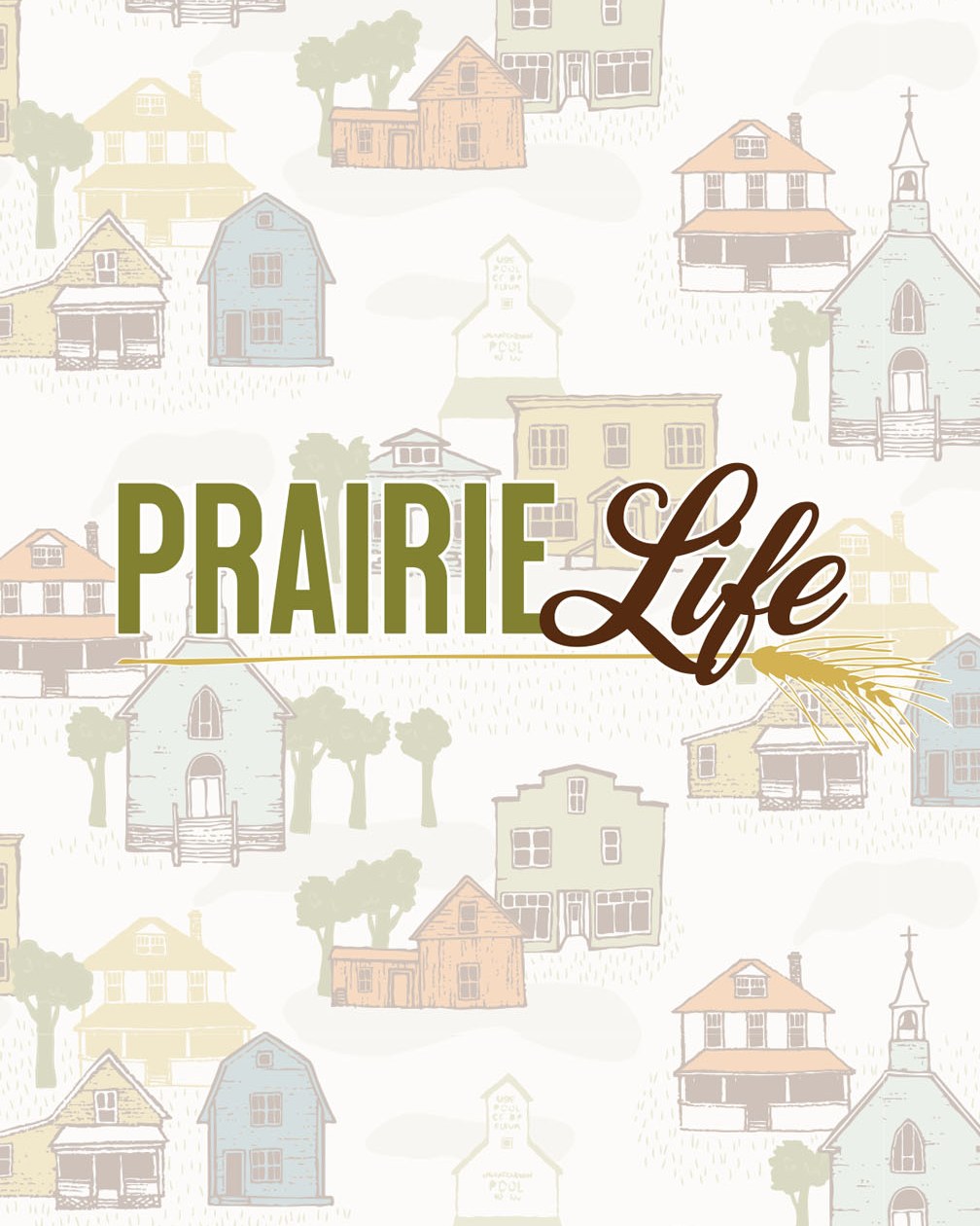 I finally finished my first pattern collection! It's called Prairie Life and includes nine patterns in two colourways. I wrote a blog post about it. Link in bio.