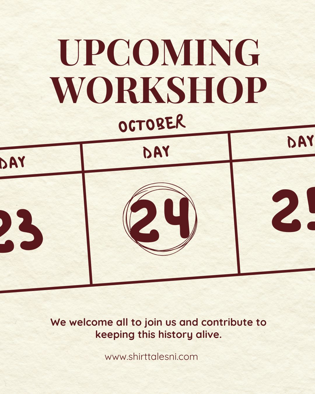 RIGHT, LISTEN UP.
Got three savage bits of "bars" for ye:
1ď¸âŁ Weâve a new date â 24th October, get it in the diary, no excuses.
2ď¸âŁ Thereâs now a dead on group rate â round up your crew and get booked.
3ď¸âŁ And that 20% off code? Aye, itâs been extended â youâre welcome.
No messinâ. No waitinâ. Get on it.
Book via Website or link in Bio
#DerryStyle #IndependentAndDeadly #GetBookedOrGetGone #shirttalesni #derryfactories #limitedoffer #derrywalls #derryhumour