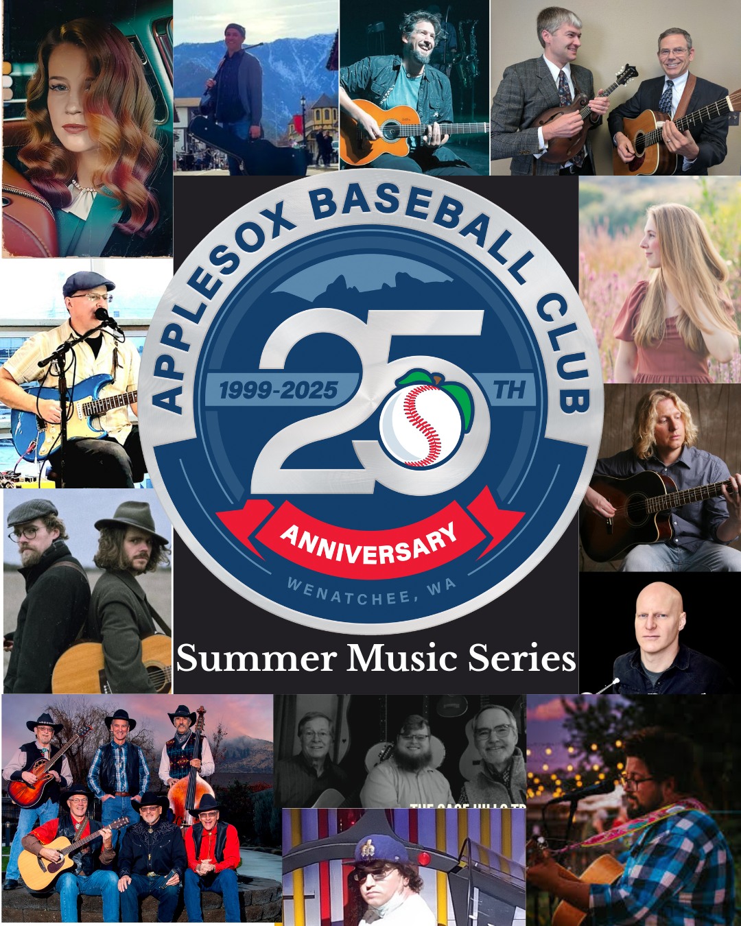 What an amazing Summer of Music thanks to our Entertainment Sponsor our very own Wenatchee AppleSox. You have brought so much joy to the market. A huge thank you to you, and all the phenomenal artists who shared their love of music with us. #SummerMusicSeries #localmusic #CreateaVenue