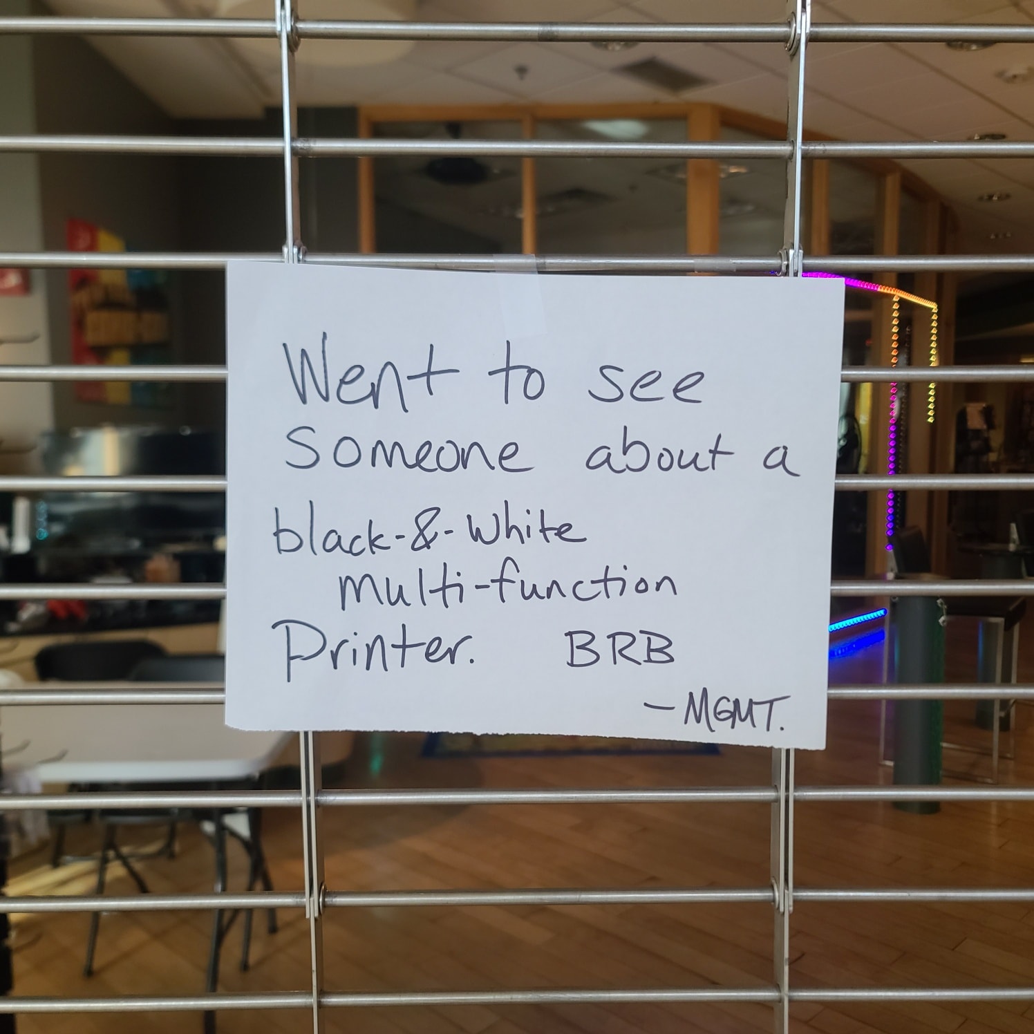 You shoulda seen this thing...
Anyway, we're open til 8 tonight
4-8 on Friday too!