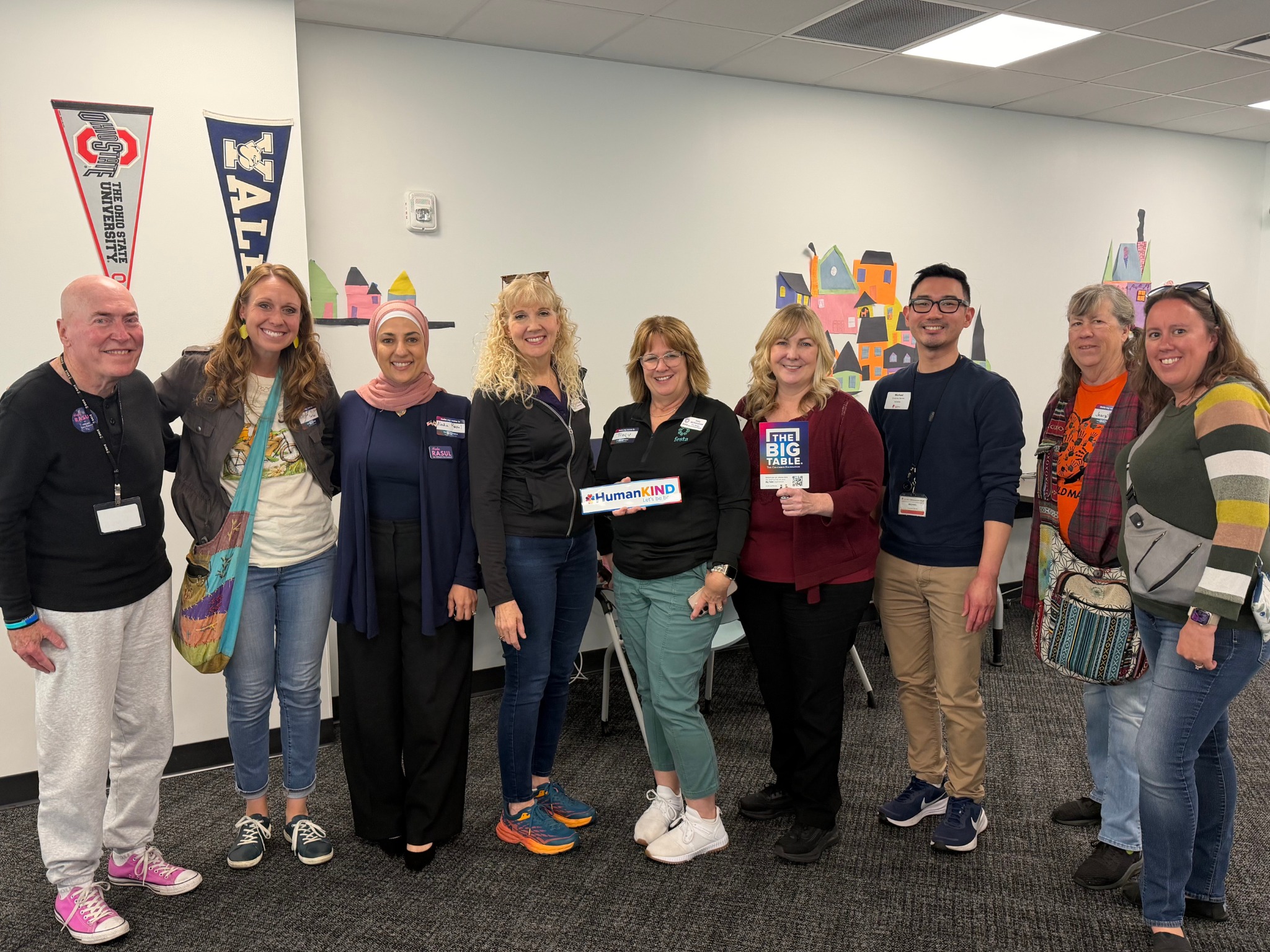 Today we exercised our pillar of advocacy. While Festa isn’t an acronym, it helps us tell our story and “A” stands for advocate.
Our staff spent the day connecting with other community leaders through powerful conversations about how we can strengthen and serve our neighborhoods together. We attended several of #TheBigTable gatherings, hosted by @colsfoundation across central Ohio, including at the @columbuslibrary Hilliard Branch, @therooseveltcoffeehouse and @cityofwhitehall
Through these partnerships, we strive together for the best for our community. Join us as we #servingourneighbors and advocating for change. Link in bio!