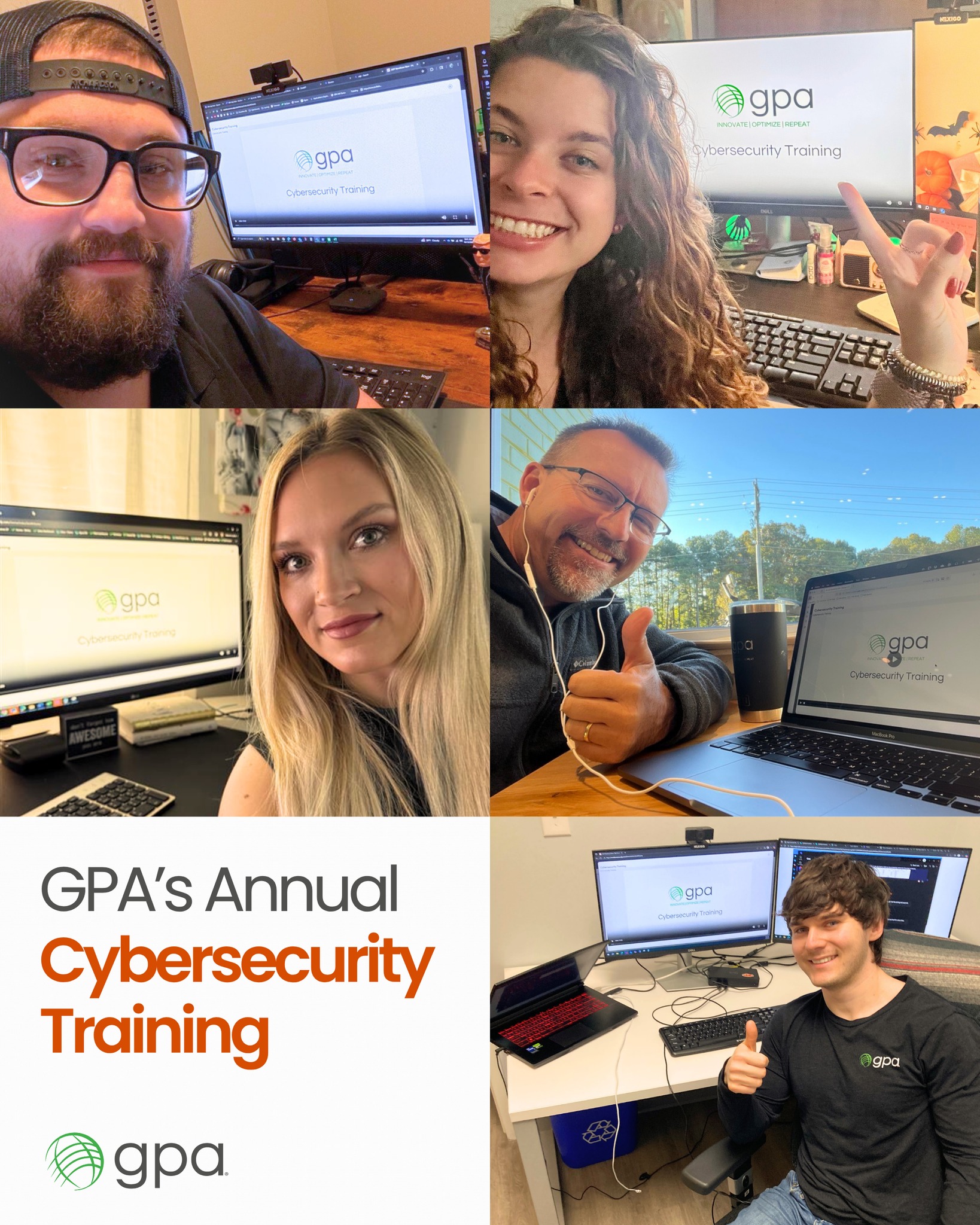 Think security is just about firewalls? Think again.
At GPA, cybersecurity starts with people. Our team recently completed GPA’s annual cybersecurity training as part of Cybersecurity Awareness Month—a reminder that protecting our customers’ systems begins with protecting our own.
From industrial network security to OT and ICS protection, every GPA employee plays a role in defending data, devices, and operations against evolving cyber threats.
Here’s to staying informed, connected, and secure together.
#CybersecurityAwarenessMonth #GPA #OTSecurity #ICS #IndustrialCybersecurity #CyberAwareness #DigitalTransformation #ManufacturingSecurity #Automation #CyberResilience #SecureTogether
