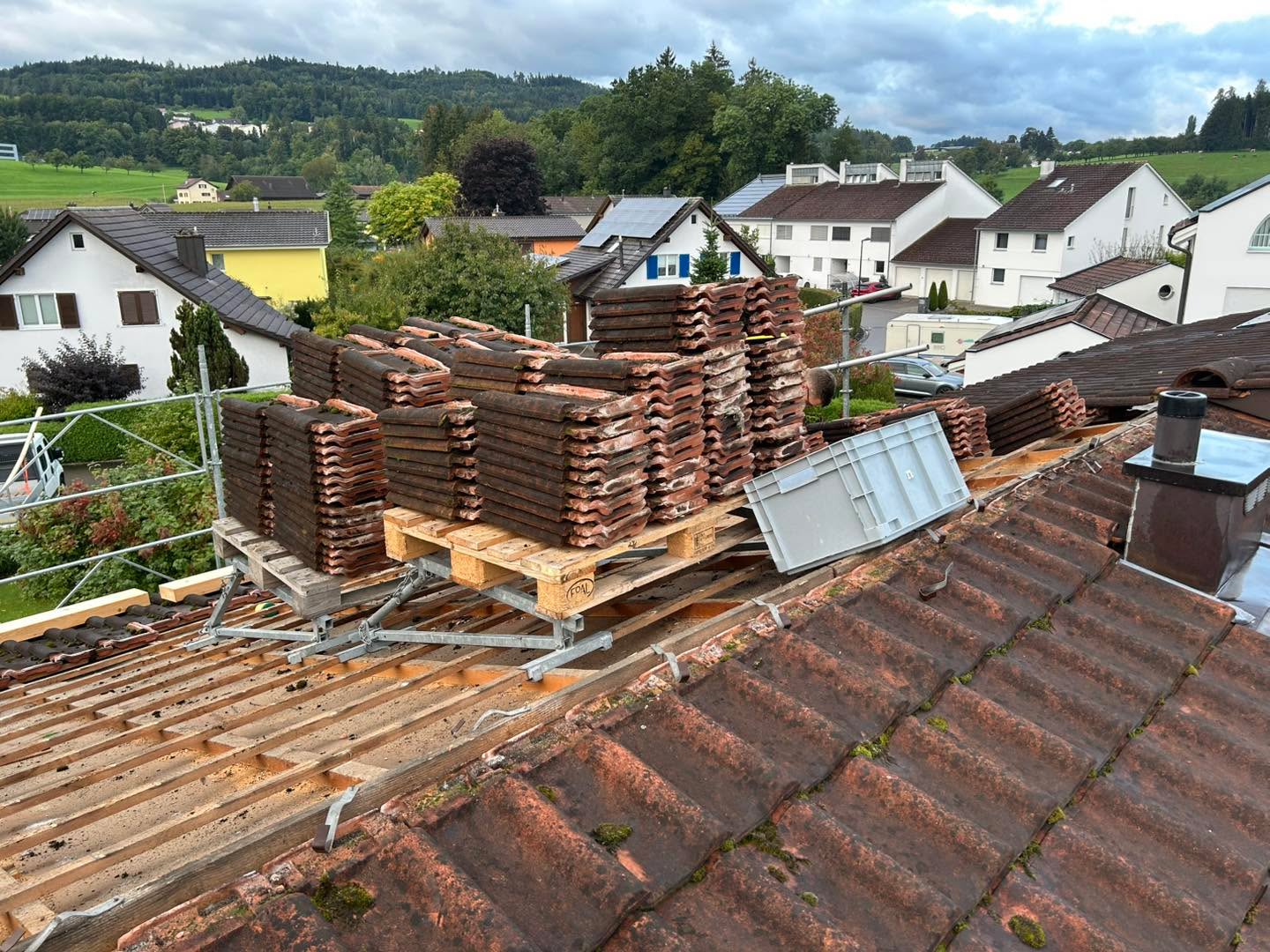 Dachsanierung in Niederuzwil