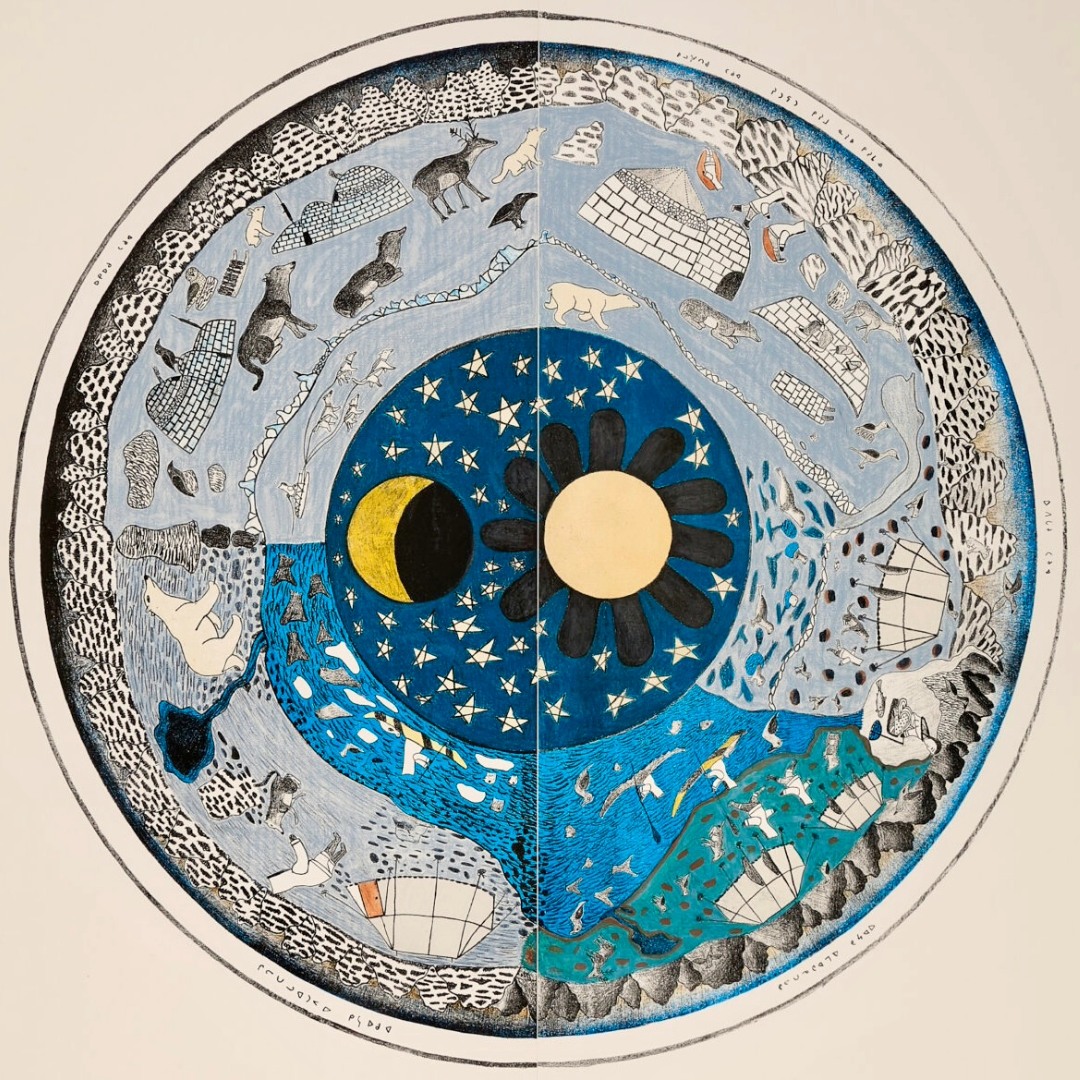 We are excited to join an amazing line up of events at Dark Skies Gigha Winter Festival 2025 this November! ❄
Join us for our Tales from the Arctic: Celestial Bodies Workshop where we will journey across the night skies of the Arctic through the art of Inuit artists from the acclaimed Kinngait Studios based on the Isle of Dorset, Nunavut, Canada.
This workshop includes:
⭐️ A curator talk & storytelling session where you will learn about the Arctic night sky and be introduced to the art of Kinngait’s internationally acclaimed Inuit artists.
🌙 The opportunity to learn the Inuktitut names for the sun, moon and significant stars and constellations.
⭐️ A lesson on how to create natural twine from foraged plant fibres and how to create your own constellation wall hanging.
✨ A light lunch featuring home-grown, locally sourced and wild harvested produce and drinks.
🗓Saturday 15th November, 11am-1pm
🗻 Gigha Village Hall, Isle of Gigha, Scotland.
⛺Check out @calmacferries & @visit.gigha for visitor/travel info
For all the details and to purchase tickets see ✨ Link in Bio✨
The Dark Skies Gigha Winter Festival 2025 is brought to you by Dark Skies Gigha and sponsored by @coopuk & The Live Literature Fund from the @scottishbooktrust & The National Lottery Community Fund.
.
.
.
.
.
.
.
🔸ᑭᓄᐊᔪᐊ ᐊᓯᕙ / Kenojuak Ashevak. Nunavut / Our Land (1992) © Kenojuak Ashevak
🔸 ᓂᖑᑯᓗ ᑏᕕ / Ningiukulu Teevee, Cosmic Owl (2021) © Ningiukulu Teevee
🔸ᐱᑕᓗᓯ / Pitaloosie Saila, Stargazing (2004) © Pitaloosie Saila
▫️ #inuitart #artprints #artcollector #isleofgigha #edgelands #visitgigha #artUK #illustration #printmaking #InuitArtist #artoftheday ▫️