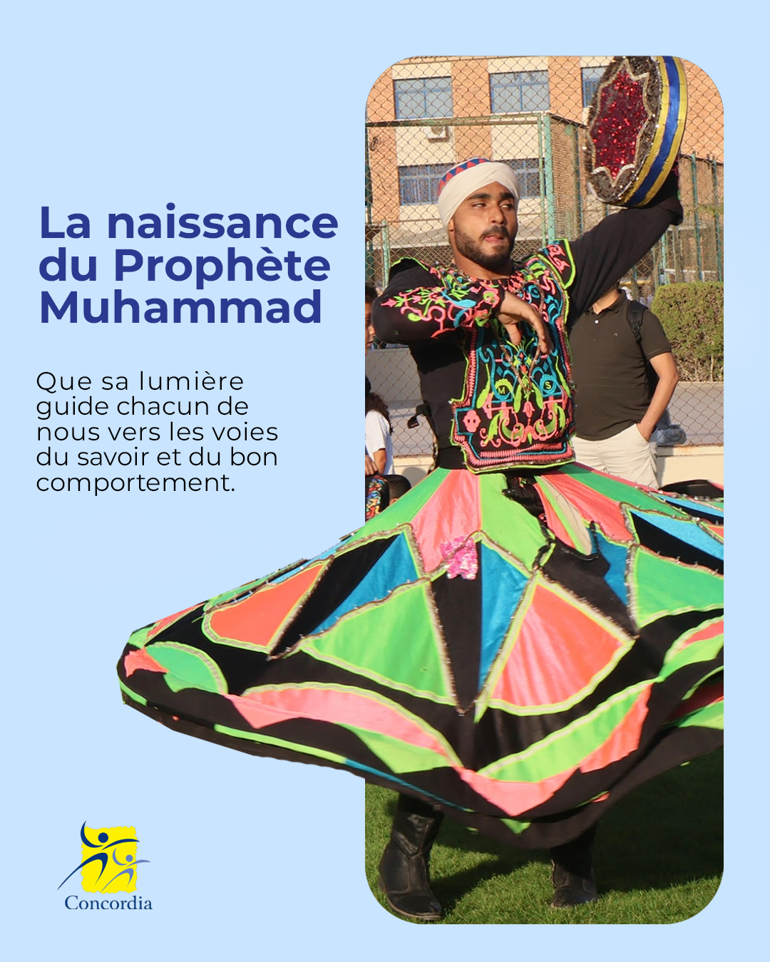 À l’école Concordia, nous considérons cette journée comme une opportunité de renforcer nos valeurs d’empathie, respect et spiritualité.
Que sa lumière guide chacun de nous vers les voies du savoir et du bon comportement.
#Mawlid #ConcordiaSchool #ValeursEtTraditions #ÉducationIslamique #Parents #NewCairo #Égypte #ÉcoleFrançaise