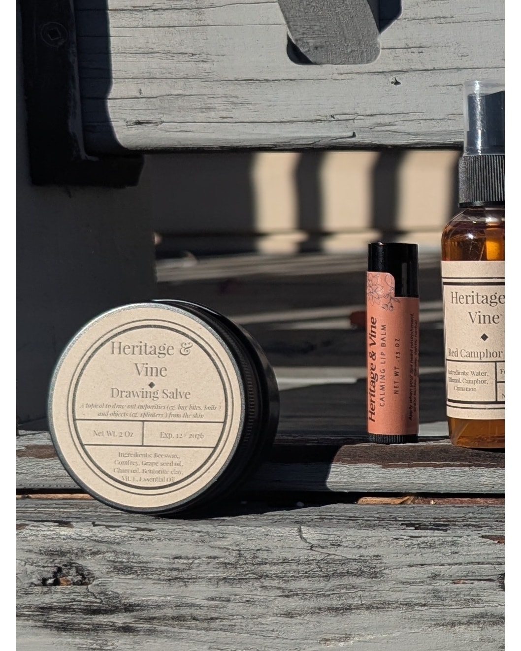 Our Original Products!
#heritageandvine