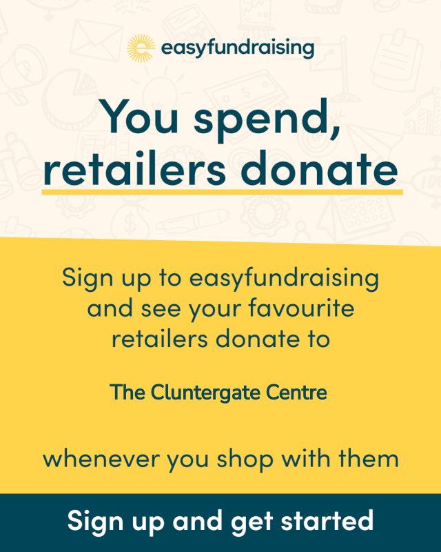 You can raise FREE donations for The Cluntergate Centre EVERY time you shop online.
Just use #easyfundraising!
Over 8,000 retailers will donate, including all the big names like John Lewis & Partners, BT, Expedia, Argos, ASOS, Just Eat, Uswitch and many more!
Please support us: http://bit.ly/47zcqYy
#community #lovehorbury