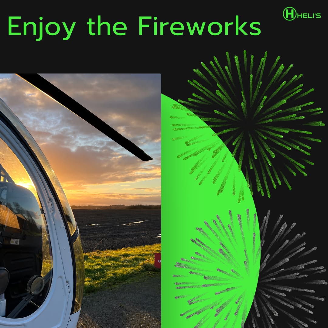 Remember, folks: fireworks are for watching, not dodging mid-flight!
As the skies light up this week and Christmas creeps closer, please keep an eye out for local displays before heading airborne. Always check NOTAMs and stay extra vigilant around evening flights.
Stay safe, stay sharp - and when you’re done admiring the fireworks, why not treat someone to a flight of their own?
Helicopter Trial Lesson gift vouchers make the perfect Christmas surprise for anyone who loves a bit of excitement (and altitude).
Gift vouchers available now: https://www.hhelis.co.uk
#AviationSafety #HelicopterPilots #FireworkNight #FlySafe #HHelis #TatenhillAirfield #GiveTheGiftOfFlight #ChristmasGiftIdeas