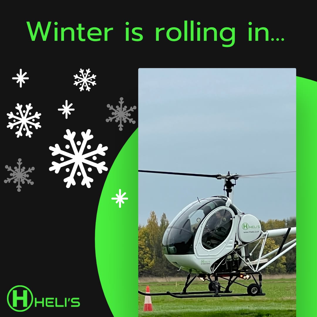 Winter’s rolling in - which means cooler air, earlier sunsets, and a few extra pre-flight checks!
A quick reminder to keep an eye on:
- Weather and visibility: conditions can change fast.
- Check for airframe icing pre-flight and of course during flight.
- Check sunrise and sunset times, and plan accordingly.
- Airports often open later and close earlier during winter months - check.
Stay warm, fly smart… and maybe start thinking about how to treat your loved ones this Christmas.
Discount on Helicopter Trial Lessons coming in December!
#AviationSafety #WinterFlying #HelicopterTraining #FlySmart #HHelis #TatenhillAirfield #ChristmasGiftIdeas #GiveTheGiftOfFlight
