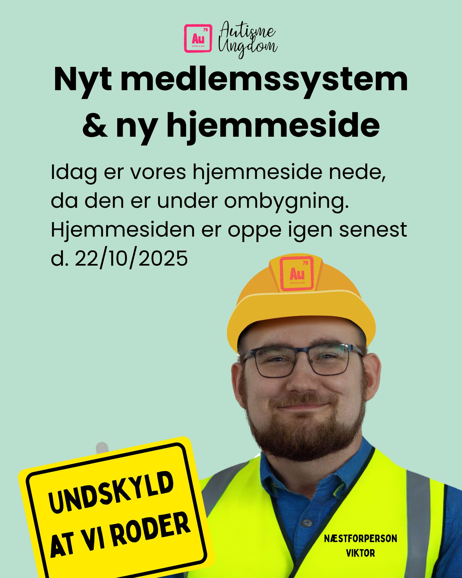 🚧 Vi bygger om! 🚧
Vores hjemmeside er lige nu under ombygning, så vi kan give dig en endnu bedre oplevelse 💙
Den er klar igen i morgen!
Hvis du har brug for akut hjælp eller skal booke et foredrag, kan du kontakte os på:
📩 kontakt@autismeungdom.dk
Tak for din tålmodighed og forståelse 💙
#AutismeUngdom #Hjemmeside #Opdatering #SnartTilbage
