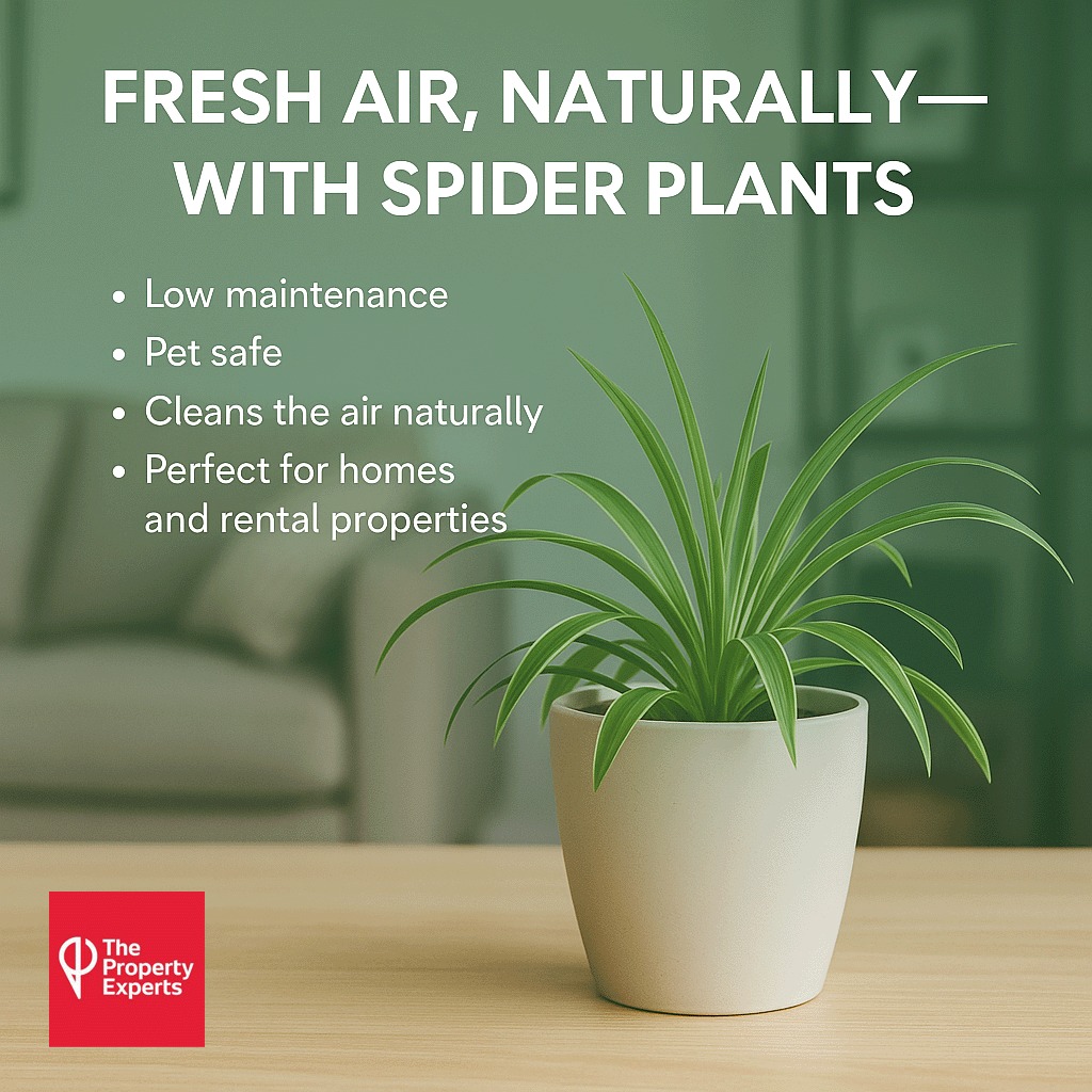 The Secret to Fresher, Healthier Rental Homes
Want to make your rental property feel more welcoming — or keep your tenants happier for longer? 🏡
Add a few spider plants! These easy-care, pet-friendly plants naturally help clean the air, removing common pollutants like formaldehyde and carbon monoxide — often found in furniture, flooring, and cleaning products.
For landlords, it’s a simple, low-cost way to improve indoor wellbeing and add a touch of life to your property. For tenants, it’s the perfect starter plant — tough, low-maintenance, and great for city living.
🌬️ Cleans indoor air
🐾 Pet safe
💧 Adds a hint of humidity
🌿 Stylish and stress-free
Small details make a big difference in how a home feels — and how long tenants stay.
#TheLettingExperts #EdinburghLettingExperts #HealthyHome #SpiderPlant #RentalTips #PropertyManagement #EdinburghRentals #LandlordTips #EcoLiving #HomeComfort https://www.edinburghpropertyexperts.com/