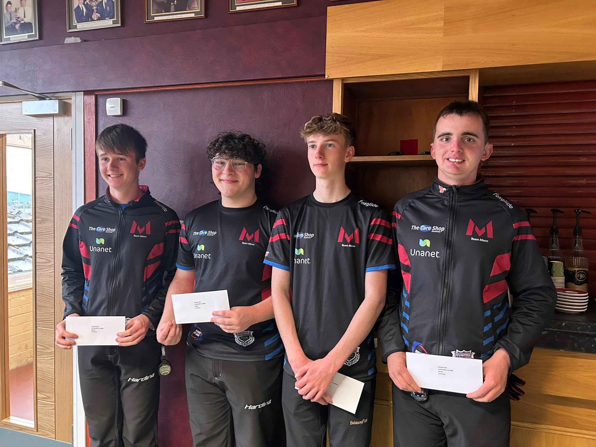 Well done to two of our junior curlers, Ben & Douglas who finished third at the @ashamcurling under 21 slam at Lockerbie Ice Rink on Sunday. They also earned 10 valuable points towards the under 21 series leaderboard. Next event in the series is at Stranraer next month.