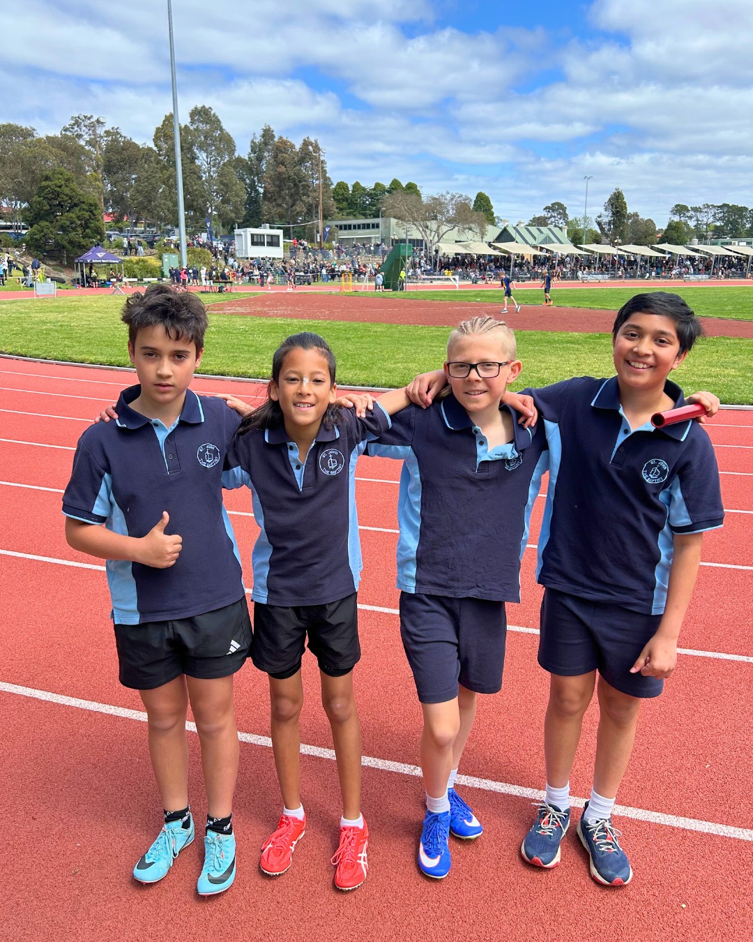 🏃♀️ Regional Athletics Champions! 🏃♂️
A huge congratulations to our students who made it through to the Regional Athletics competition! They represented our school with pride, determination, and resilience, giving their very best in every event.
We’re so proud of each of them for their incredible effort and sportsmanship! 💙💛👏
#SJB2025 #stjohnthebaptistprimaryferntreegully #melbournecatholicschools #HopeFilledCommunity #enrichedcommunities #lightingtheirpath #catholiceducation