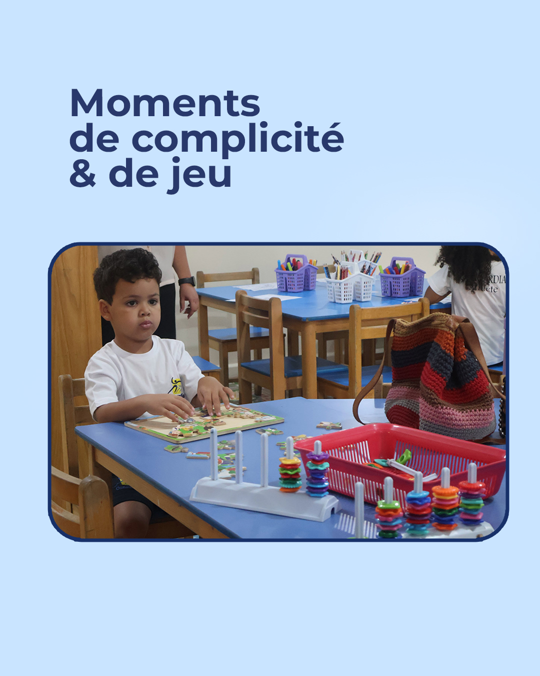 Le jeu, c’est le premier langage de l’enfance.
Des moments simples, de rires et d’apprentissage partagés à Concordia.
#MaternelleConcordia #JeuEtApprentissage #PetiteEnfance #Parents #Famille #NewCairo #Égypte #ÉcoleFrançaise