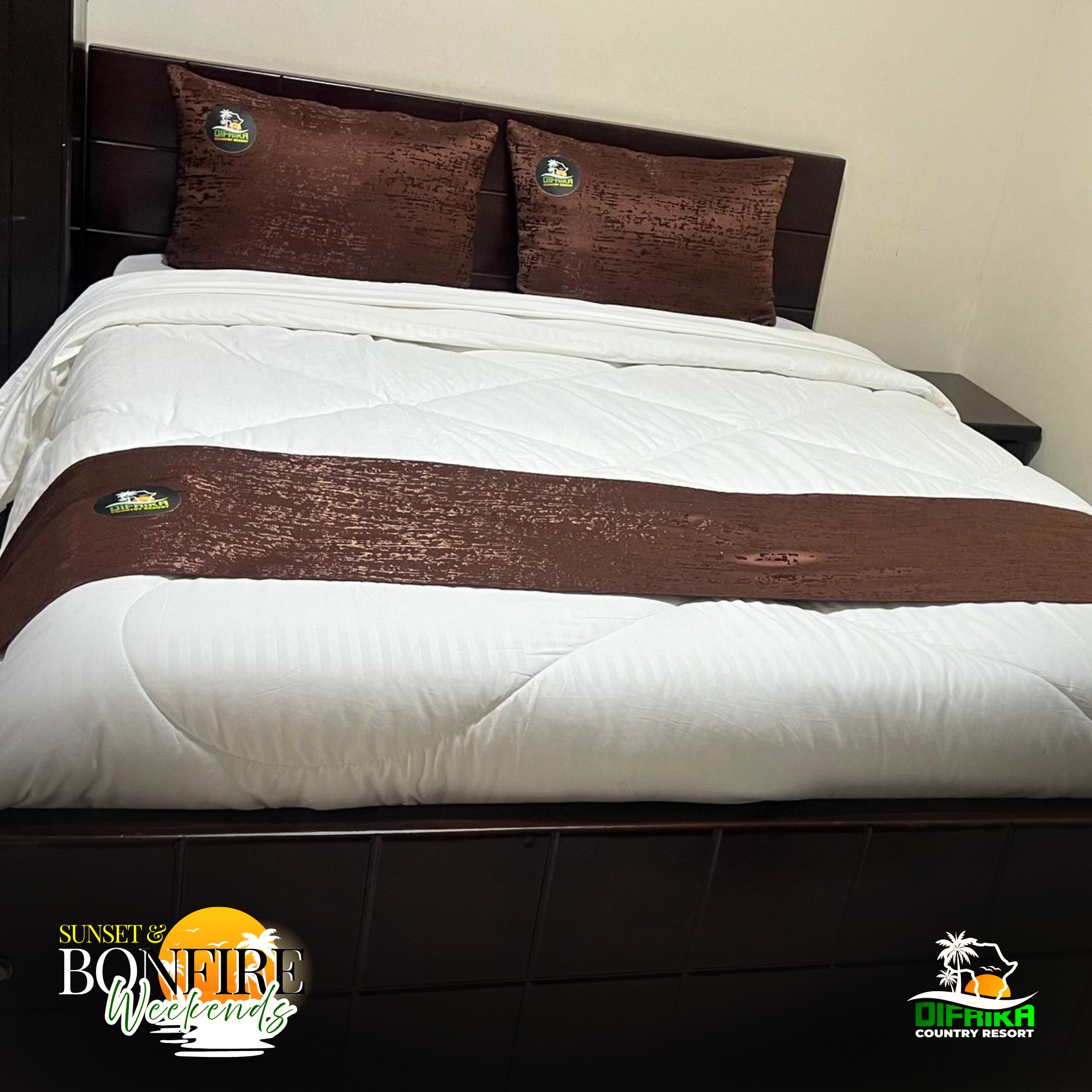 This October, chase golden sunsets and gather around the bonfire at Difrika Country Resort. Weekend bundles include breakfast, a cozy bonfire night, and welcome mocktails—plus optional BBQ and birthday add-ons. Limited dates all month.
#DifrikaCountryResort #OctoberAtDifrika #SunsetWeekends #BonfireNights #ExploreUganda #WeekendGetaway