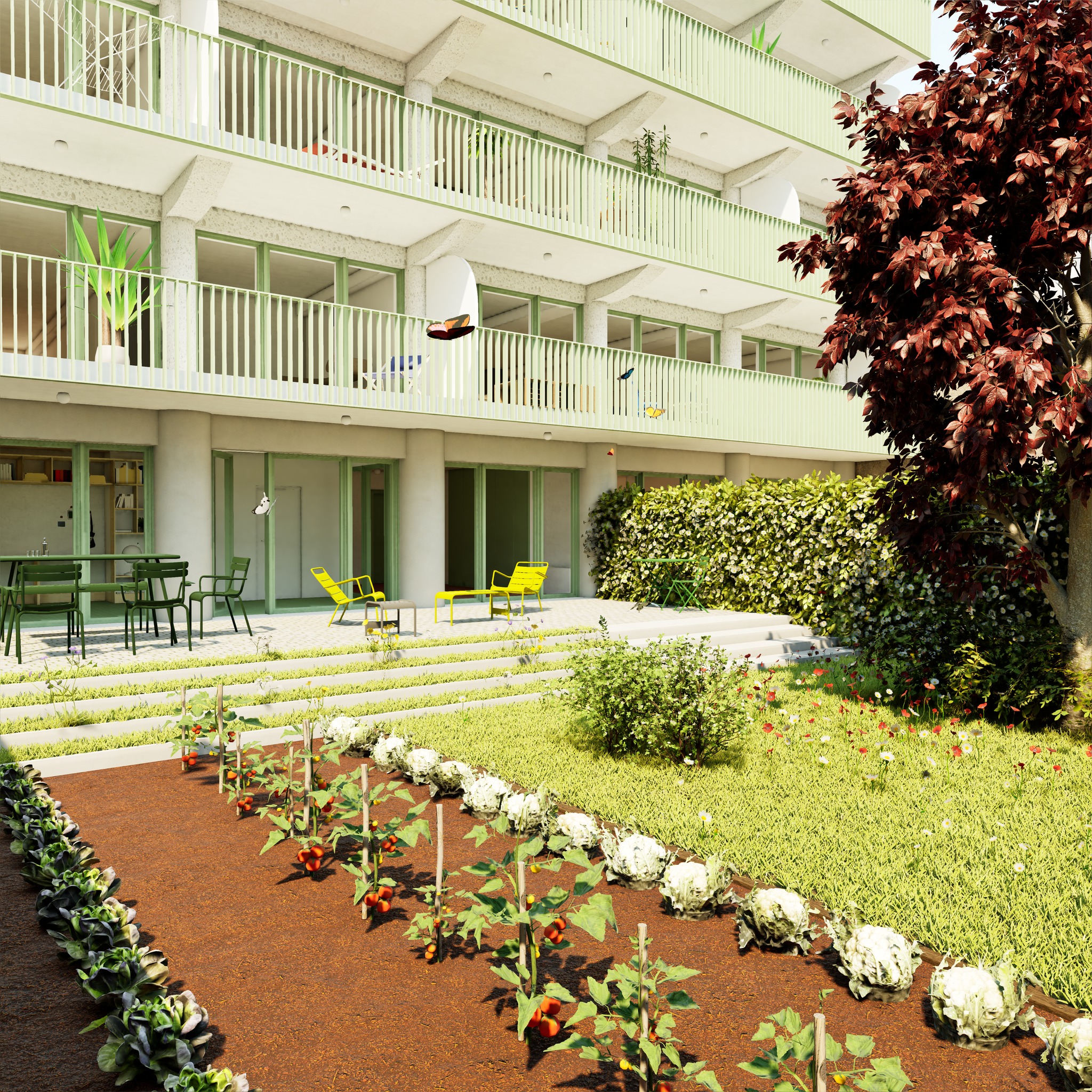 🌱 Jardiner au cœur de la ville.
Votre Immeuble Idéal propose un jardin partagé :
Sera-t-il un grand potager collectif
Chacun pourra voter pour son aménagement préféré !
📞 Envie de participer à cette aventure ?
📱 06 74 01 32 79
📧 contact@immeuble-ideal.fr
🌐 www.immeuble-ideal.fr
@modusaedificandi x @procivisprovence
@fidelisinvest — Vue sur Vert
#Marseille #EspacesCommuns #RezDeChausséeActif #HabitatParticipatif #BiblioLudothèque #SalleVidéo #AtelierPartagé #CuisineCollective #ArchitectureConviviale #ImmobilierNeuf #ModusÆdificandi #ProcivisProvence #CoConstruction #DesignCollectif #VilleDuQuartDHeure #VivreAutrement