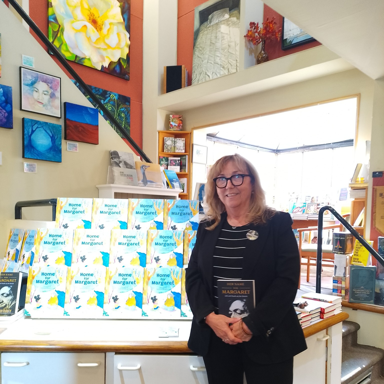 What an inspiring afternoon at A Different Drummer Books in Burlington!
A heartfelt thank you to everyone who joined us for the discussion and signing with Denise Davy, celebrating her powerful new book Home for Margaret.
The event drew a wonderful turnout — a room full of compassion, curiosity, and meaningful conversation about mental health, homelessness, and humanity. Denise’s insights and dedication to telling Margaret’s story remind us how storytelling can drive understanding and change.
If you haven’t picked up Home for Margaret yet, be sure to stop by A Different Drummer Books — this is a story that will stay with you long after the last page.
#HomeForMargaret #DeniseDavy #ADifferentDrummerBooks #BurlingtonEvents #CanadianAuthors #Community #Inspiration #MentalHealthAwareness