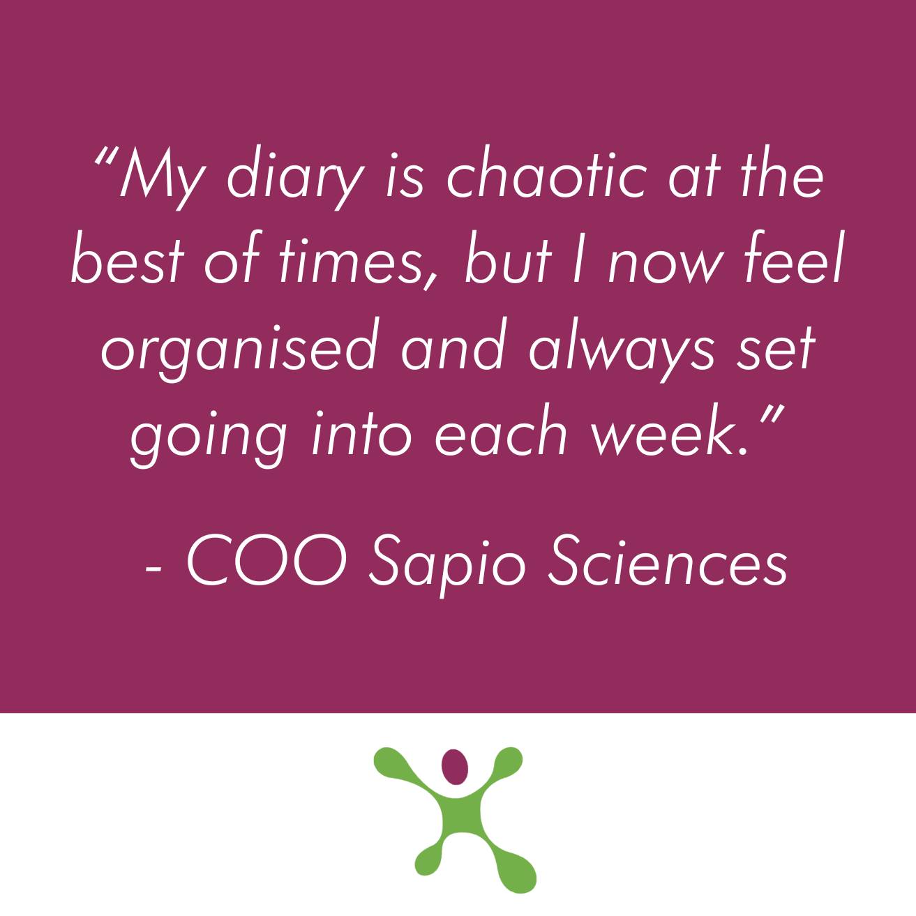 From Chaos to Clarity: The Essential PA Effect
When Sapio Sciences first approached us, their executive team needed help managing complex diaries, extensive travel, and fast-paced growth. Building trust was a key concern, but that trust came quickly once we started working together.
Now, what was once a chaotic calendar runs like clockwork. Each week is organised, long-term plans are mapped out, and even with global travel in the mix, everything stays on track.
COO, Gordon McCall stated: “My diary is chaotic at the best of times, but I now feel organised and always set going into each week. I really do enjoy working with Phillippa – we work so effectively and efficiently.”
At Essential PA, our Virtual Business Management service is designed exactly for this - supporting executive leaders and growing teams with structure, foresight and reliability.
If your business is scaling fast and your diary can’t keep up, we can help. Reach out to learn more!
#EssentialPA #VirtualBusinessManager #ExecutiveSupport #BusinessSupport #Leadership #TimeManagement #ClientSuccess #Teamwork