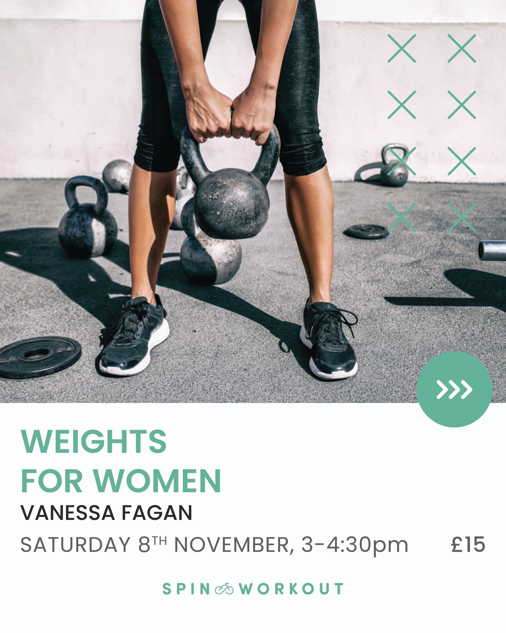 WEIGHTS FOR WOMEN - Workshop with Vanessa Fagan @inkedbuddhistfitness
Vanessa is back with her empowering Weights for Women Workshop. A 90-minute session designed to help you build strength, confidence, and knowledge in the weights room.
Weight training is for every woman, it supports bone health, boosts metabolism, prevents muscle loss, improves mental health, and enhances everyday strength.
Expect to:
- Learn safe lifting techniques
- Understand how to structure your workouts
- Debunk common weightlifting myths
- Leave feeling strong, capable & inspired
📅 Saturday 8th November
🕒 3–4:30pm
📍 The Studio at Spin&Workout
💷 £15 | £13.50 members
Spaces are limited, so grab your spot today! 💥
Book via the website or mindbody app links in bio.
https://www.spinandworkout.co.uk/pop-up
#WeightsForWomen #SpinAndWorkout #WomenWhoLift #StrengthTraining #VanessaFagan #FitnessForWomen #ResistanceTraining #LiftHeavy #WorkoutMotivation