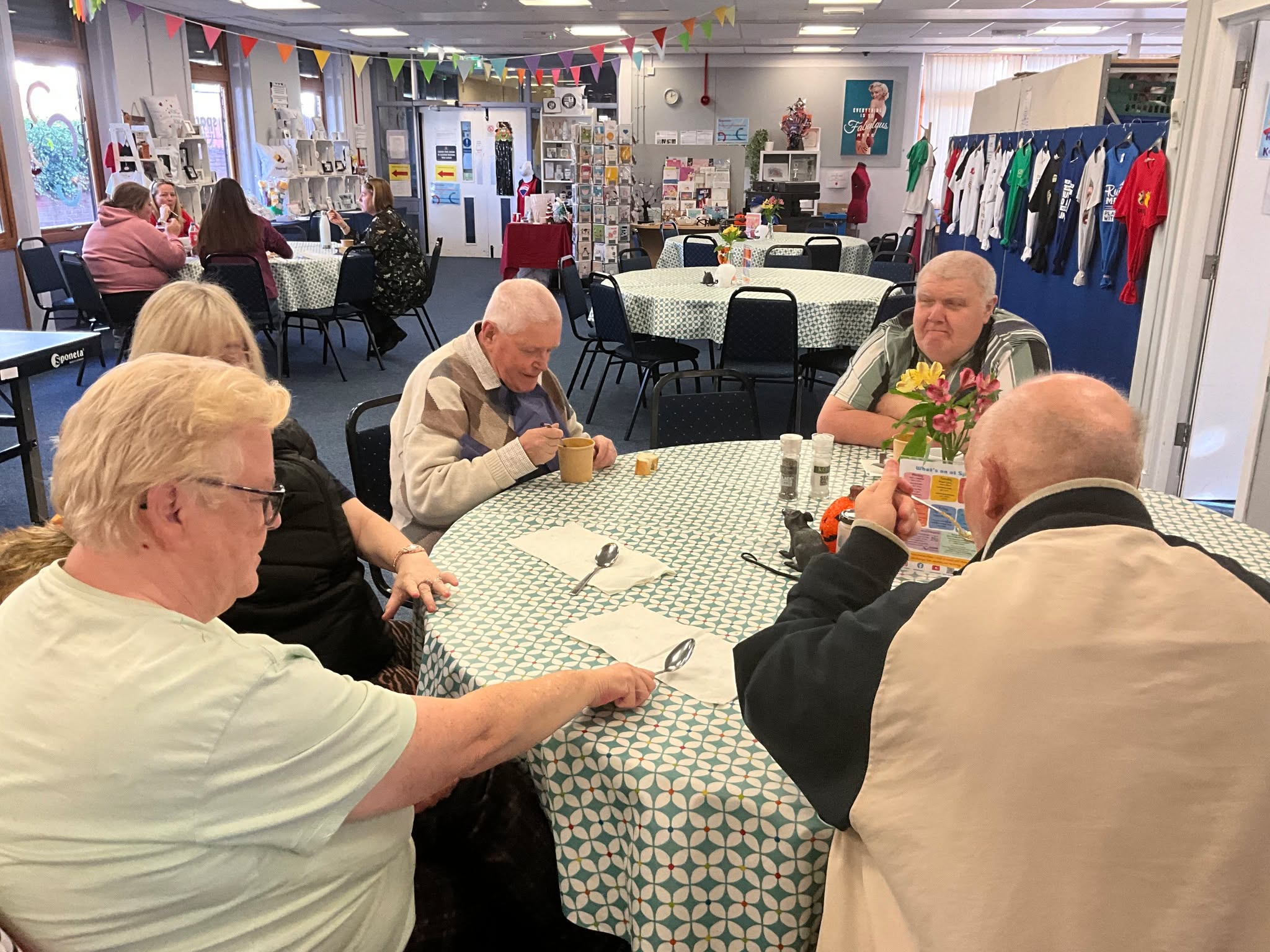 🌿✨ Today at Growing Together’s Winter Warmer session, everyone enjoyed a delicious homemade vegetable soup - the perfect way to stay cosy on a chilly day! 🥕🍲
Such a lovely atmosphere with plenty of smiles and good company. 💚