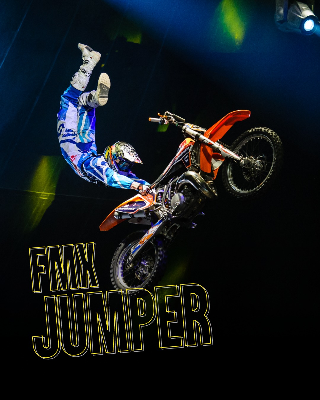 💥 Adrenalin pur mit den FMX Jumpern! 💥
Wenn Motoren aufheulen und Körper durch die Luft fliegen, weißt du: Die FMX Jumper sind am Start! 🏍️🔥
Mit waghalsigen Sprüngen, spektakulären Tricks und jeder Menge Nervenkitzel bringen sie das Zelt zum Beben. 🤯