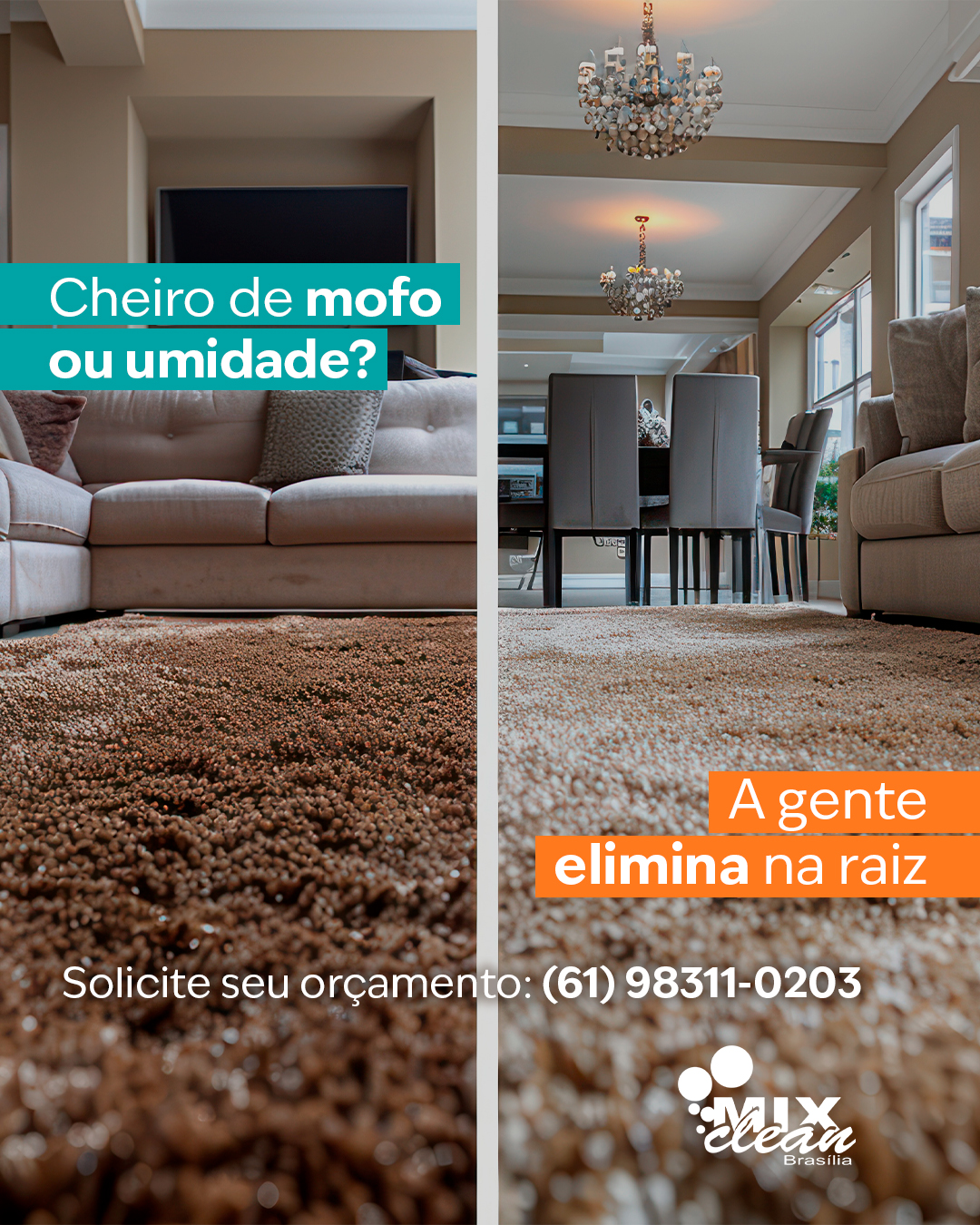 🌬️ Cheiro de mofo ou umidade no seu tapete ou sofá?
Isso pode indicar acúmulo de fungos e bactérias nas fibras, causado pela umidade natural do ambiente, especialmente em locais fechados.
Mas calma, a Mix Clean tem a solução! 💧
Com técnicas avançadas de higienização profunda, eliminamos o mofo na raiz, neutralizando odores e devolvendo a sensação de frescor ao seu lar.
✔️ Remoção completa de odores e fungos
✔️ Produtos biodegradáveis e seguros
✔️ Secagem rápida e resultado duradouro
💎 Ambientes mais limpos, leves e saudáveis começam com uma limpeza profissional.
📲 Solicite seu orçamento: (61) 98311-0203
🌐 www.mixcleanbsb.com.br
#MixClean #CheiroDeMofoNuncaMais #LimpezaPremium #HigienizaçãoProfunda #TapeteNovoDeNovo #CasaLimpaValeMais #CuidadoQueImpressiona #LimpezaDeEstofados #ProdutosBiodegradáveis #HigienizaçãoSegura #BrasíliaDF #LagoSul #LagoNorte #ParkWay #JardimBotânico #NoroesteDF