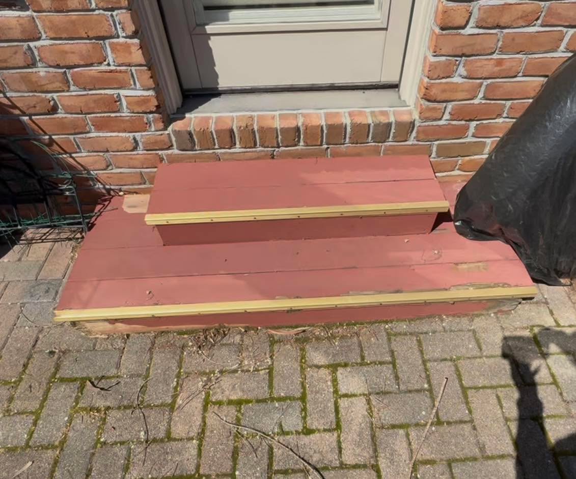 A step in the right direction! #handyman #jokes