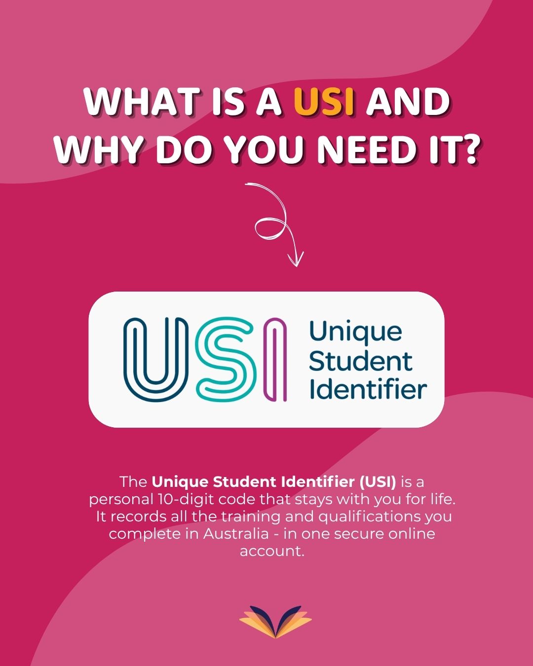 🎓Do you already have your USI?
If you’re planning to study in Australia, you’ll need a Unique Student Identifier (USI) — a 10-digit code that connects all your courses and qualifications in one secure online profile.
It’s your official student ID for every nationally recognised course in Australia.
Without it, you won’t be able to receive your final certificate.
💡 You can easily create it online in just a few minutes!
👉 Learn more or apply here: usi.gov.au