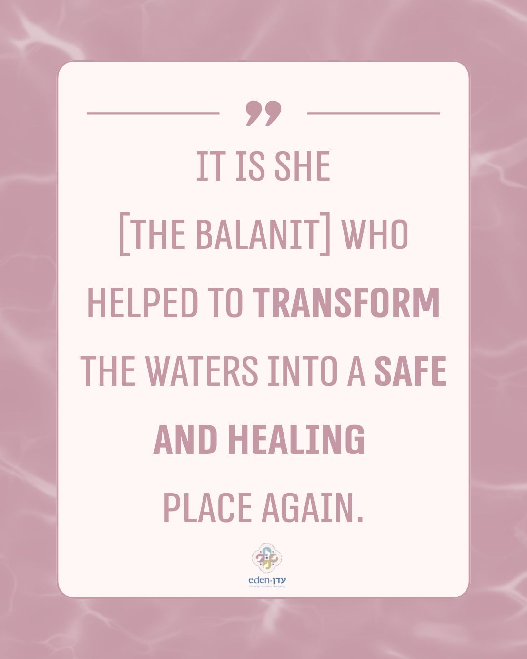 Going to the Mikveh after a mastectomy can be deeply emotional. That’s why sensitivity from Mikveh attendants matters so much. Read about why empathy and awareness are essential when supporting women immersing after surgery.
Link in story.
#Mikveh #JewishValues #BreastCancer #BreastCancerAwareness #Mastectomy