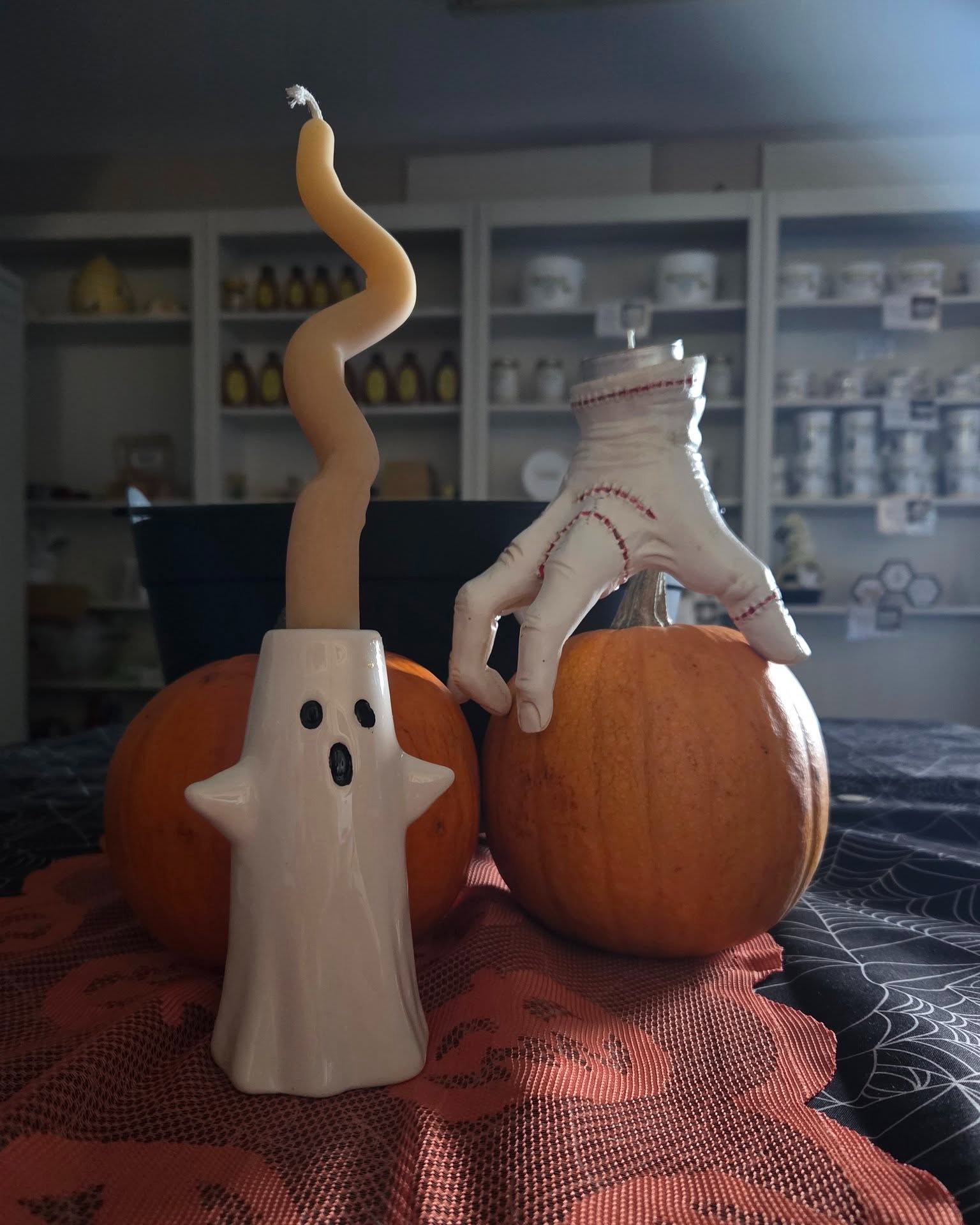 Get a twist on tradition this Halloween! ๐ป
Turn your regular beeswax tapers into these spooky-curvy beauties in just a few steps:
1๏ธโฃ Fill a sink or bowl with hot (not boiling) water.
2๏ธโฃ Soak your beeswax candles for about 10โ15 minutes until they become soft and bendy.
3๏ธโฃ Gently shape them into your desired curves or twists.
4๏ธโฃ Let them cool and harden completely before lighting.
The result? A one-of-a-kind, all-natural candle with a ghostly twist โ perfect for Halloween displays!
๐ Hand-poured with care from our own hives
๐พ Naturally scented with warm honey & wax
๐ป Perfect for pumpkin displays, cozy nights, or eerie ambiance
Let the bees make your Halloween boo-tifully bright!
#HowlandsHoney #BeeswaxCandles #DIYDecor #HalloweenVibes #SaskMade #NaturalGlow #Handcrafted