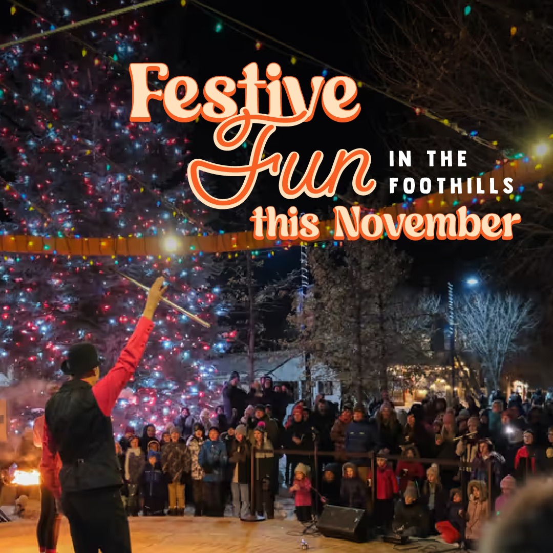 November is here, and that means we’re officially stepping into the holiday season in the Foothills! From cozy community events to festive lights and local markets, there’s something to make every weekend feel merry and bright.
Here’s what’s happening this month 👇
✨ Festive Foothills Sale | Nov 8 – Dec 20
Get into the holiday spirit at this annual art sale featuring fine crafts and artwork by local artists, both online and in the historic Leighton home. Beautiful décor, stunning art, and the home’s cozy charm make it the perfect place to find one-of-a-kind gifts this season. @leightonartcentre
🎅 PJ’s & Pancakes with Santa – High River | Nov 15
Start your morning with Santa, a hearty breakfast, and holiday fun for the whole family. Don’t forget your coziest PJs! @townofhighriver
🎆 Light Up Okotoks | Nov 21
Kick off the holiday season in true Foothills fashion with twinkling lights, live entertainment, and festive treats in downtown Okotoks. @townofokotoks
🖼️Holiday Markets a-plenty
All across the Foothills region, holiday markets are popping up every weekend in November! Explore local vendors, handmade goods, and sweet seasonal treats.
Check out our event calendar at the link in our bio for the full list and to learn more details about each event.
#AlbertaFoothills #FestiveFoothills #WinterInTheFoothills #ExploreAlberta #TravelAlberta #HolidaySeason #ShopLocal #SmallTownCharm #SupportLocal #WinterMagic