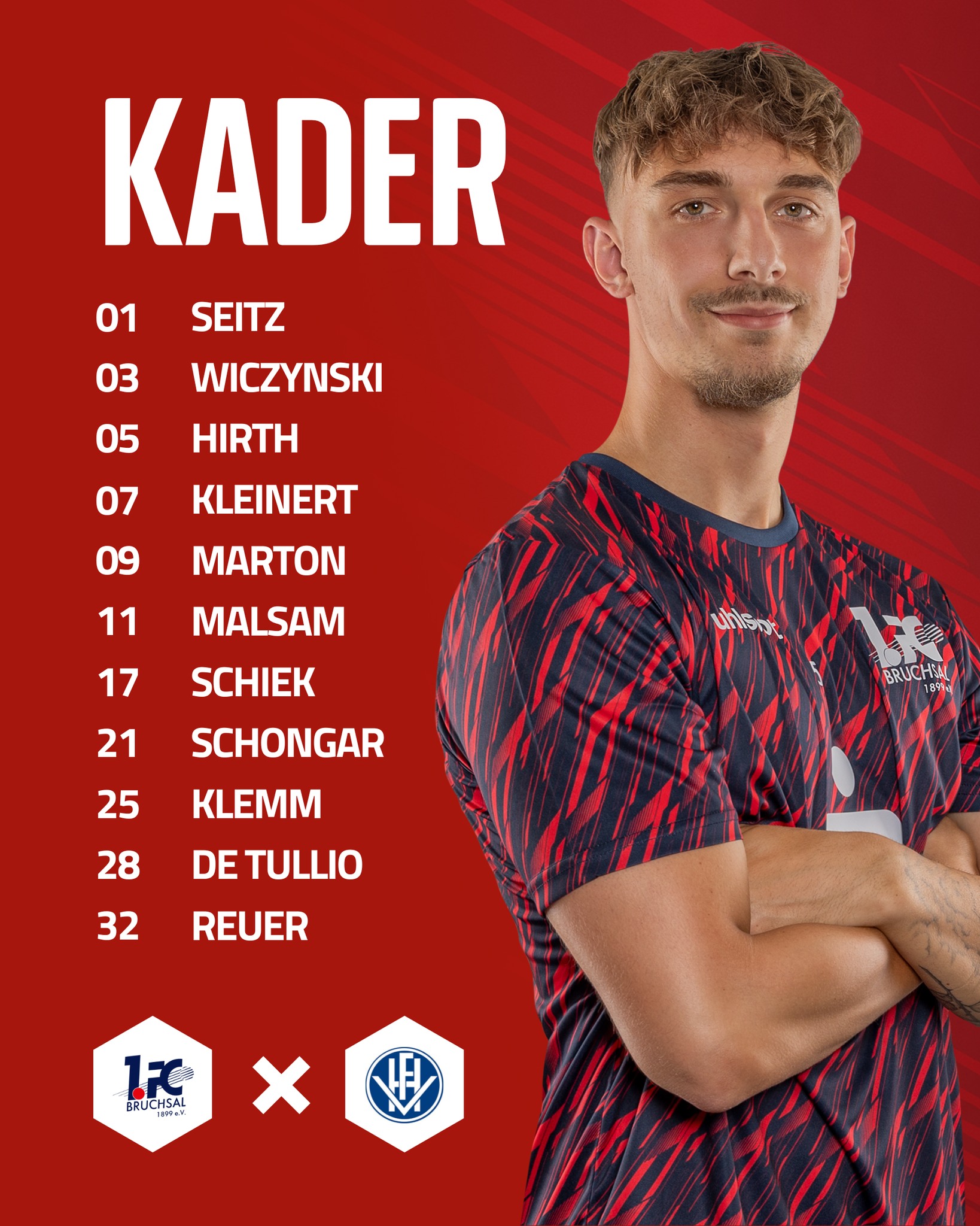 Unsere Startelf heute zum Topspiel der Woche 🫵